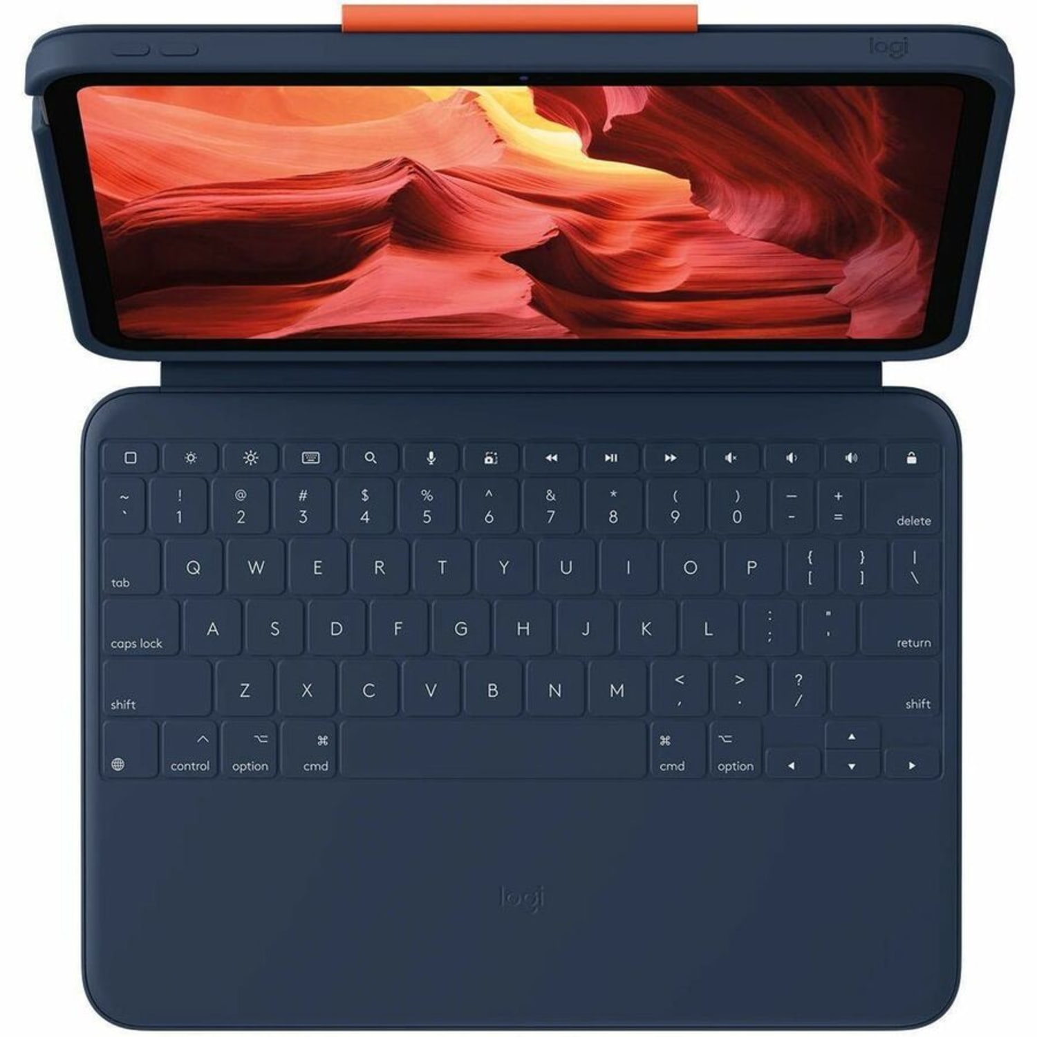 Logitech Rugged Combo 4 Rugged Keyboard/Cover Case Apple iPad (10th Generation) Tablet - Drop Resistant, Spill Resistant - 0.8in x 7.7inx 10.1in Depth - Image 5