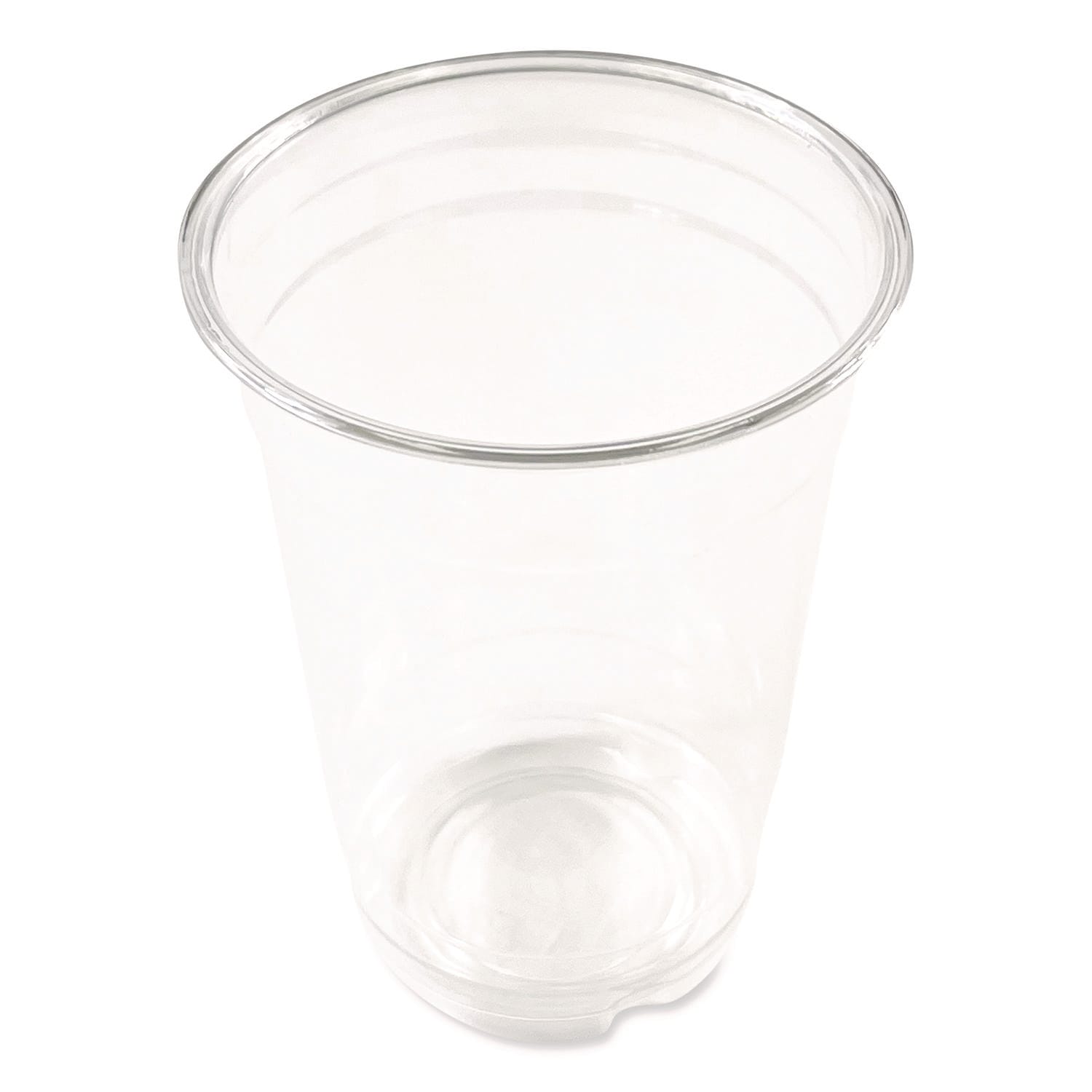 Boardwalk Plastic PET Cups, 14 Oz, Clear, 50 Cups Per Bag, Carton of 20 Bags - Image 3