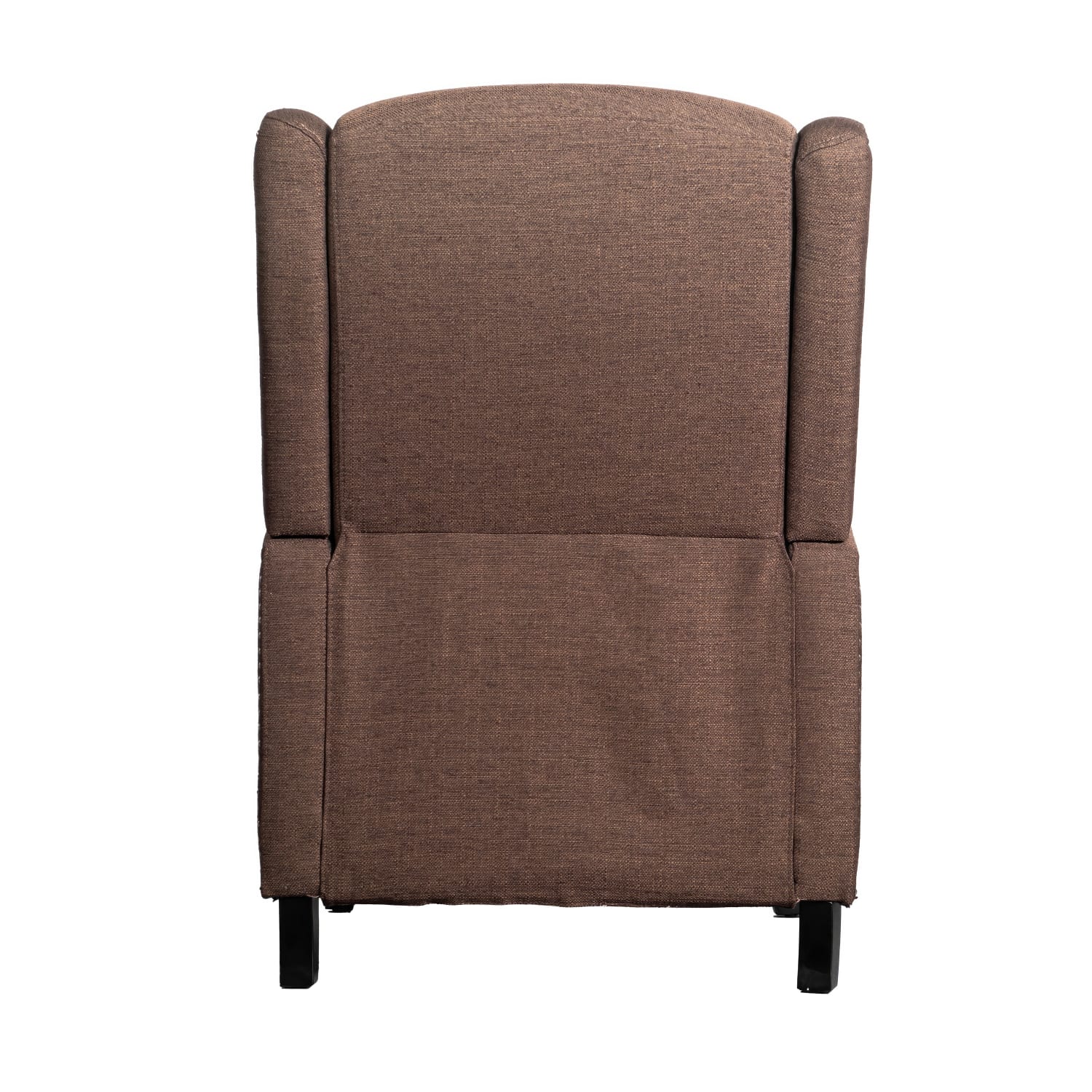 Flash Furniture Prescott Traditional Style Slim PushBack Recliner Accent Chair Brown PopularChairscom Flash Furniture Prescott Traditional Style Slim Push Back Recliner Accent Chair Brown PopularChairscom