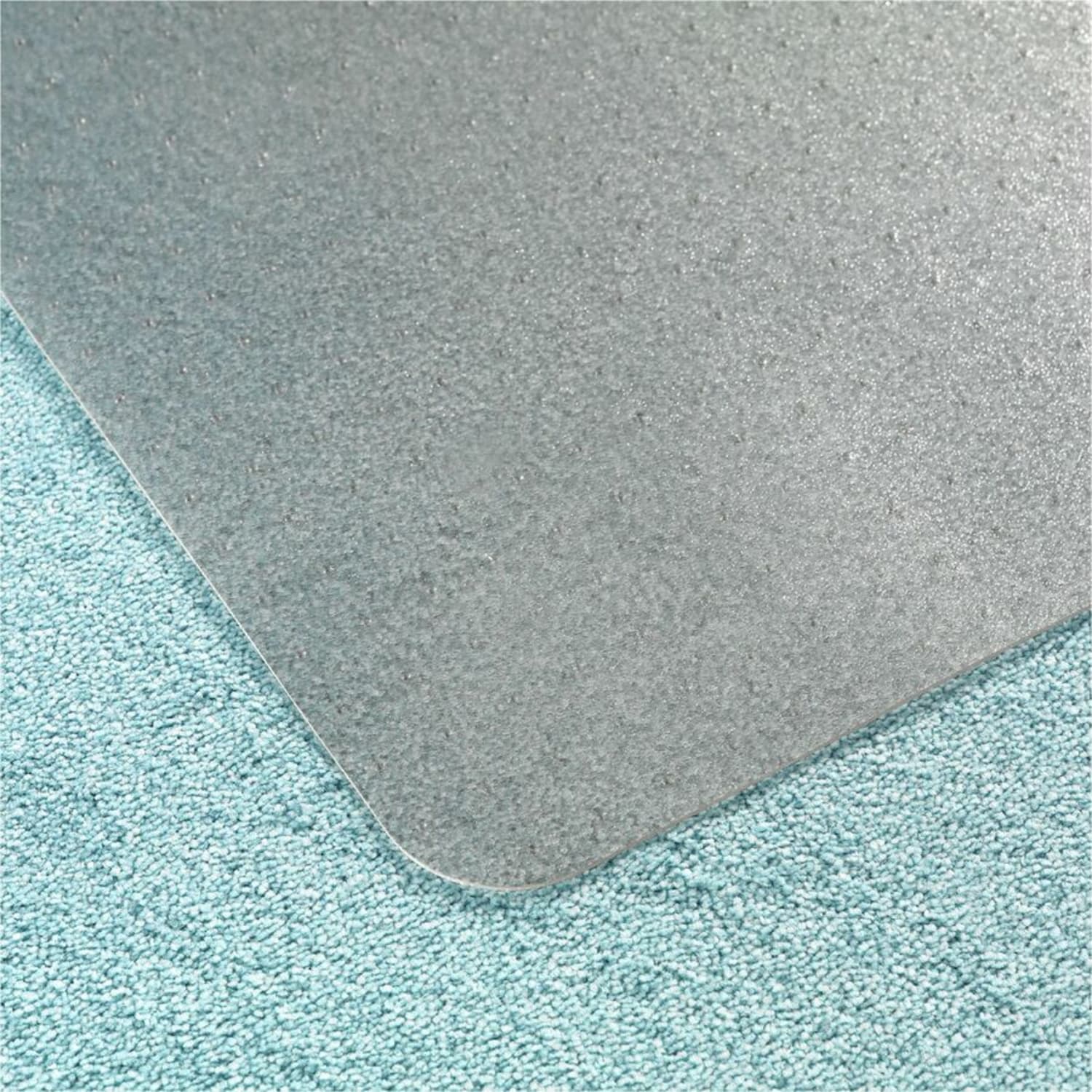 Floortex Ecotex Marvec BioPVC Chairmat - Carpet - 60in Length x 46in Width - Polyvinyl Chloride (PVC) - Clear - 1 Each - Image 5