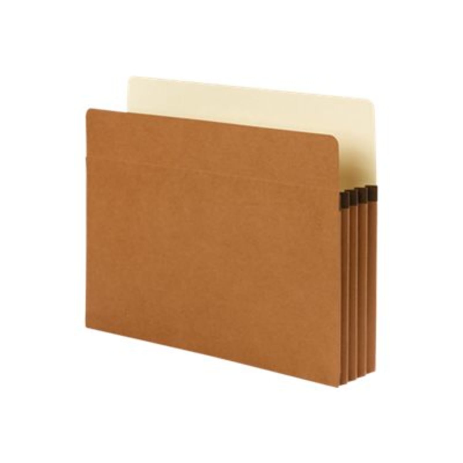 Smead SuperTab File Pockets, Letter Size, 3 1/2in Expansion, 30% Recycled, Redrope, Box Of 25 - Image 4
