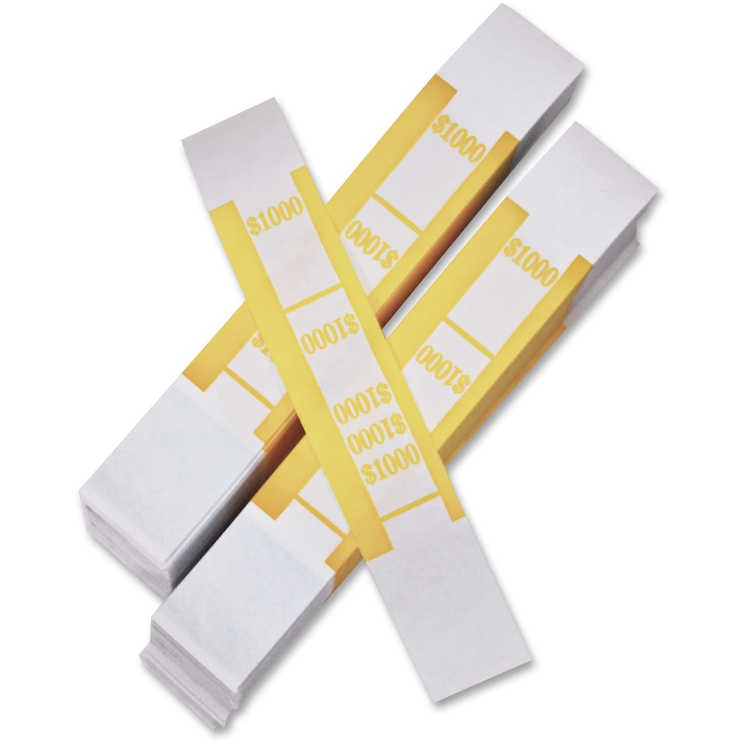 PM Company Currency Bands, $1,000.00, Yellow, Pack Of 1,000 - Image 3