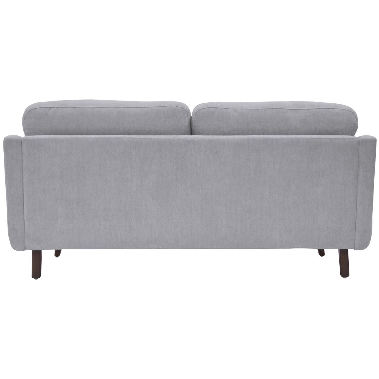 Serta® Sierra Collection Loveseat, Smoke Gray/Chestnut - Image 7