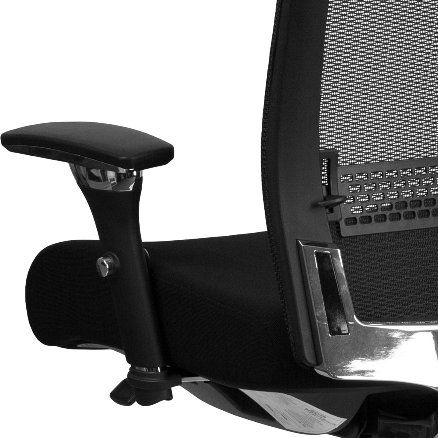 Flash Furniture HERCULES Series 247 Intensive Use Ergonomic High Back Executive Multifunction Office Chair Black FabricGray  GOWY85H PopularChairscom