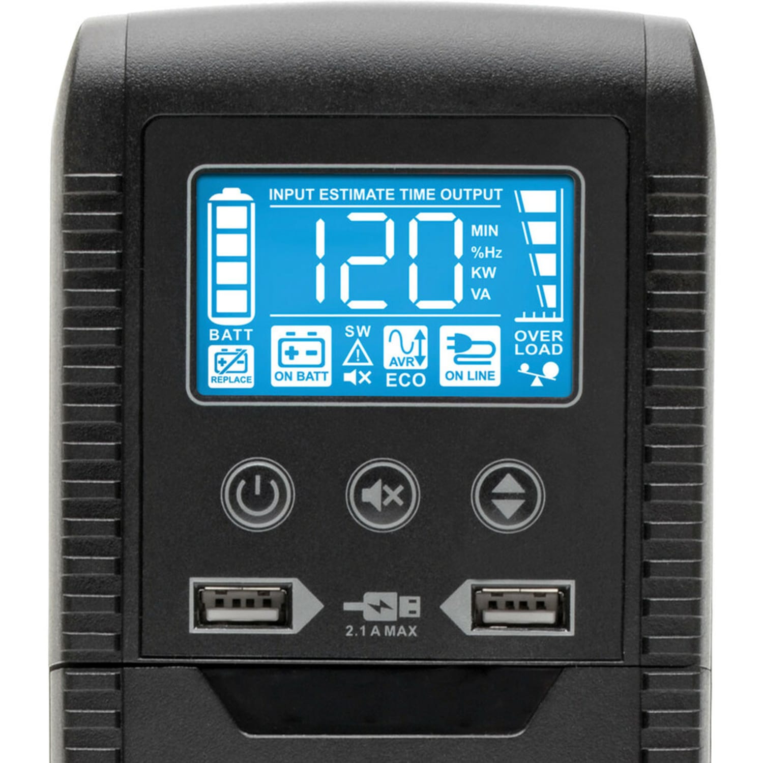 Eaton Tripp Lite Series 1300VA UPS Eco Green Battery Back Up AVR 120V USB Energy Star Line Interactive - ECO1300LCD - Image 6