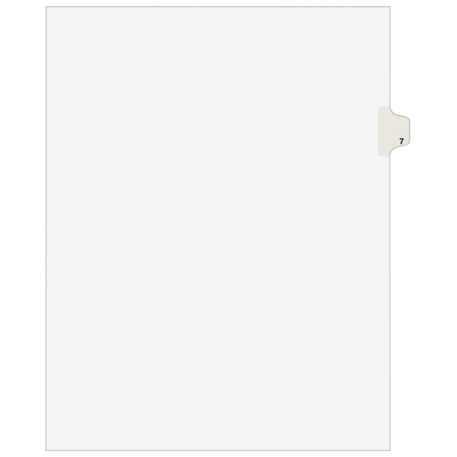 Side Tab #7