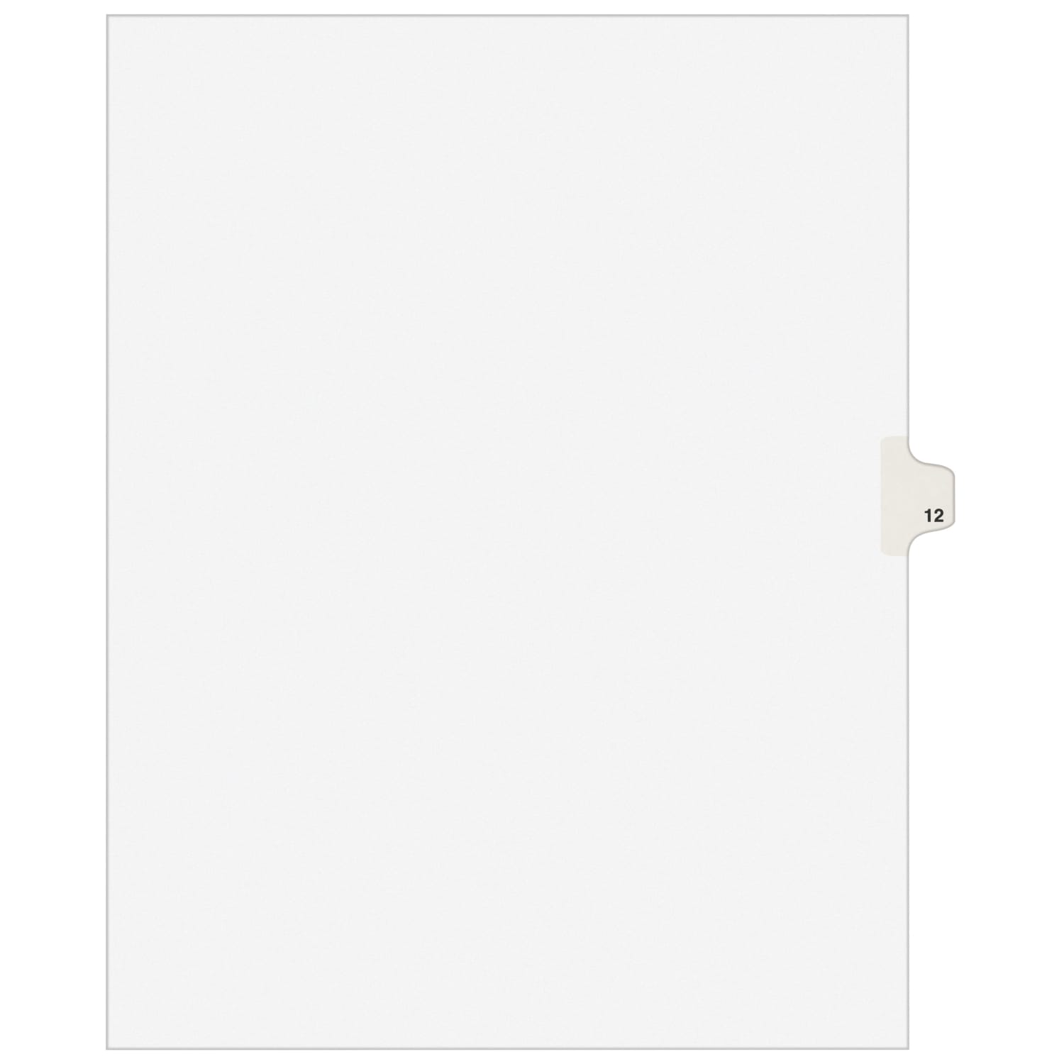 Side Tab #12