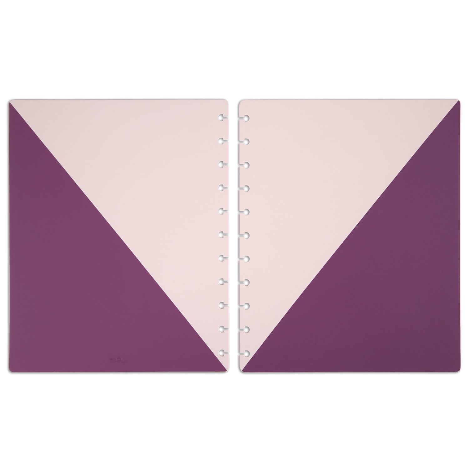 TUL Discbound Notebook Covers, Letter Size, Pink/Purple, Pack of 2 Covers - Image 3