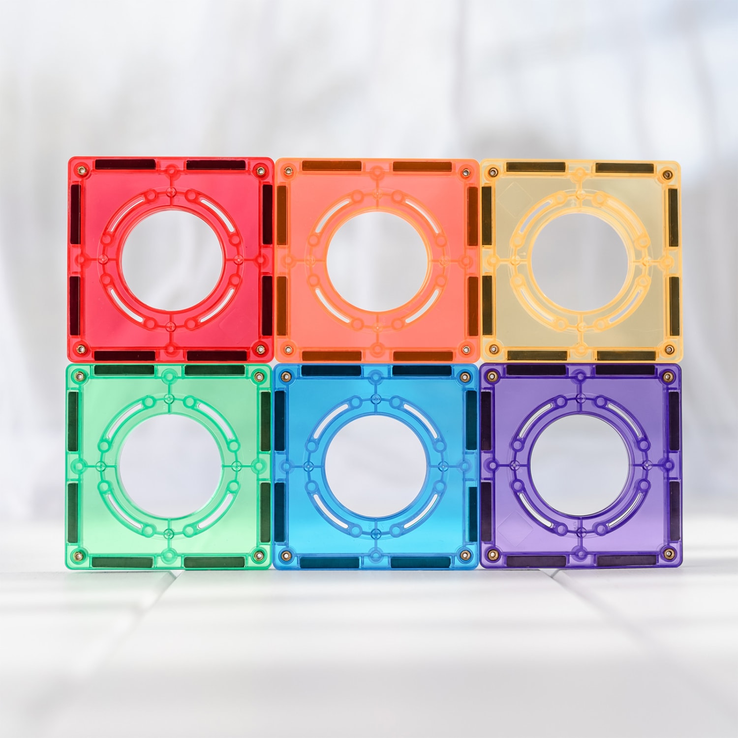 Connetix Magnetic Tiles Rainbow Ball Run Pack, 92 Pieces - Image 4