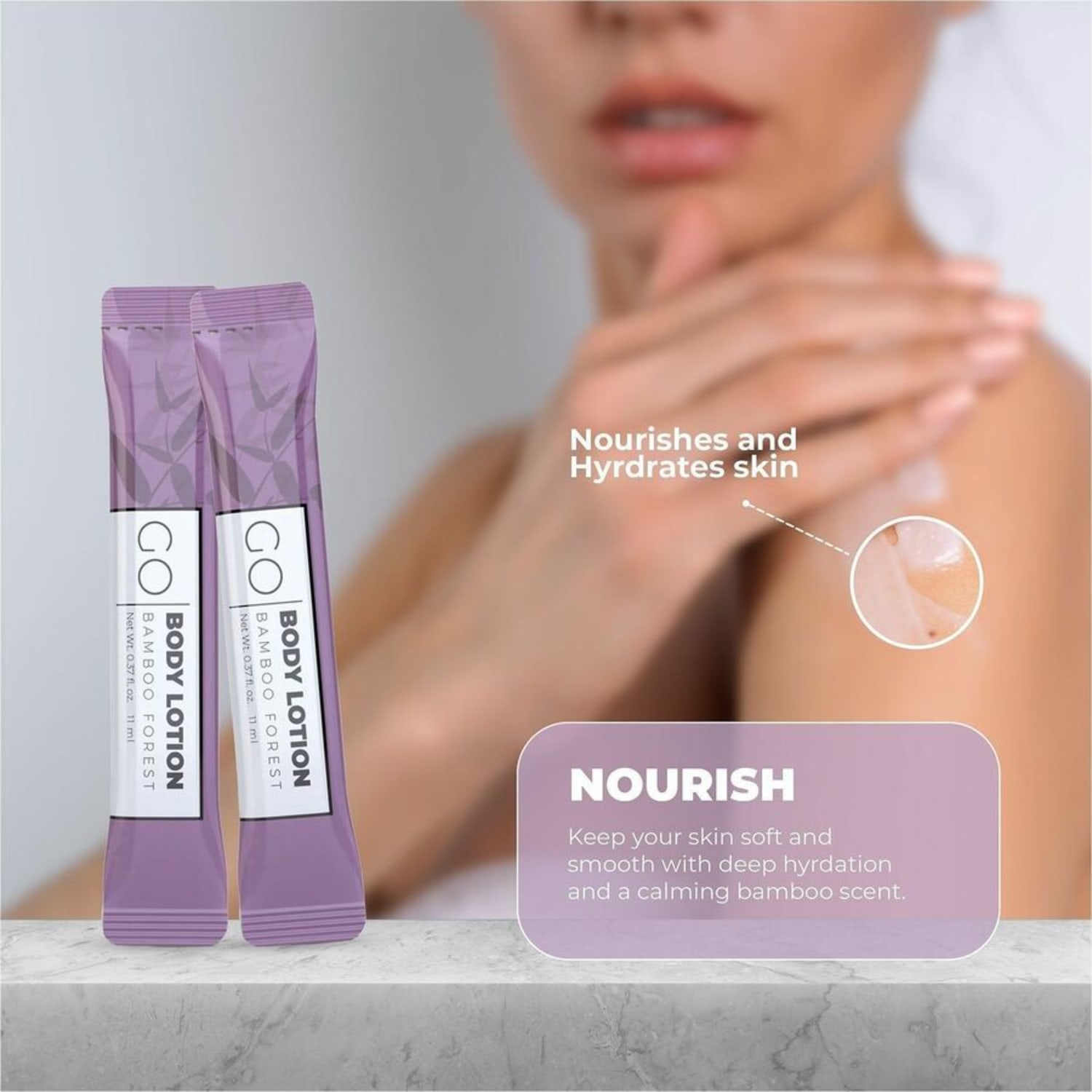 Go Essentials Travel-Size Body Lotion Packets, BL250 - Image 6