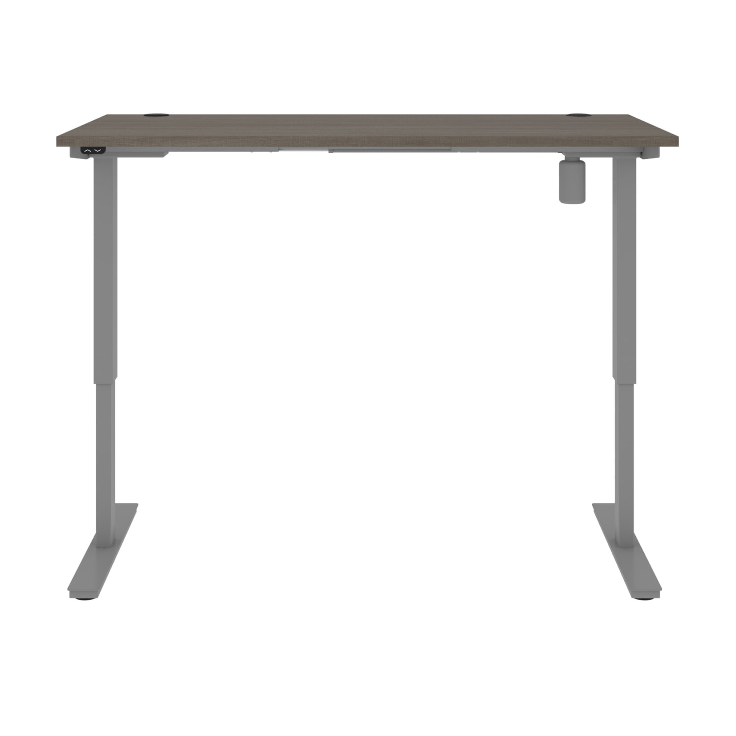 Bestar Upstand Electric 72inW Standing Desk, Bark Gray - Image 4