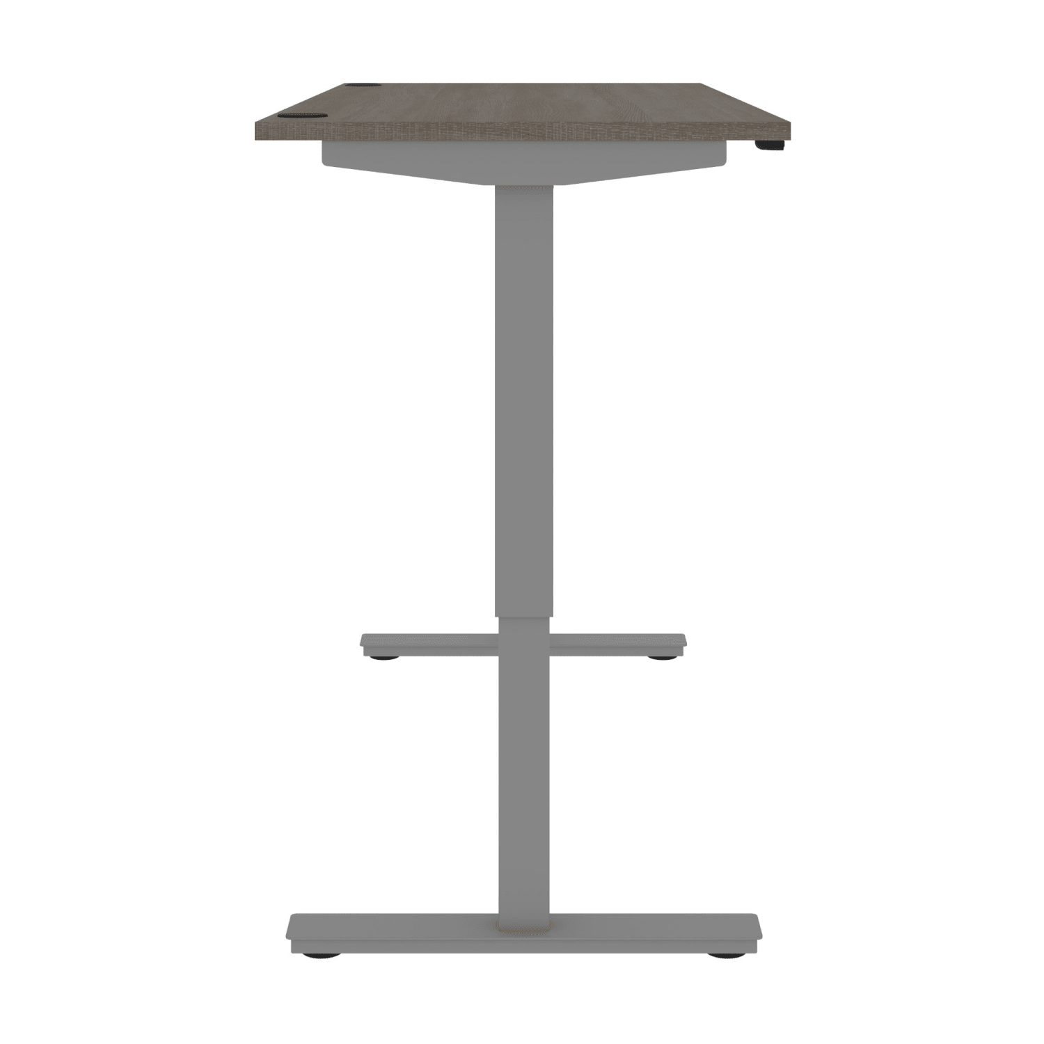 Bestar Upstand Electric 72inW Standing Desk, Bark Gray - Image 5