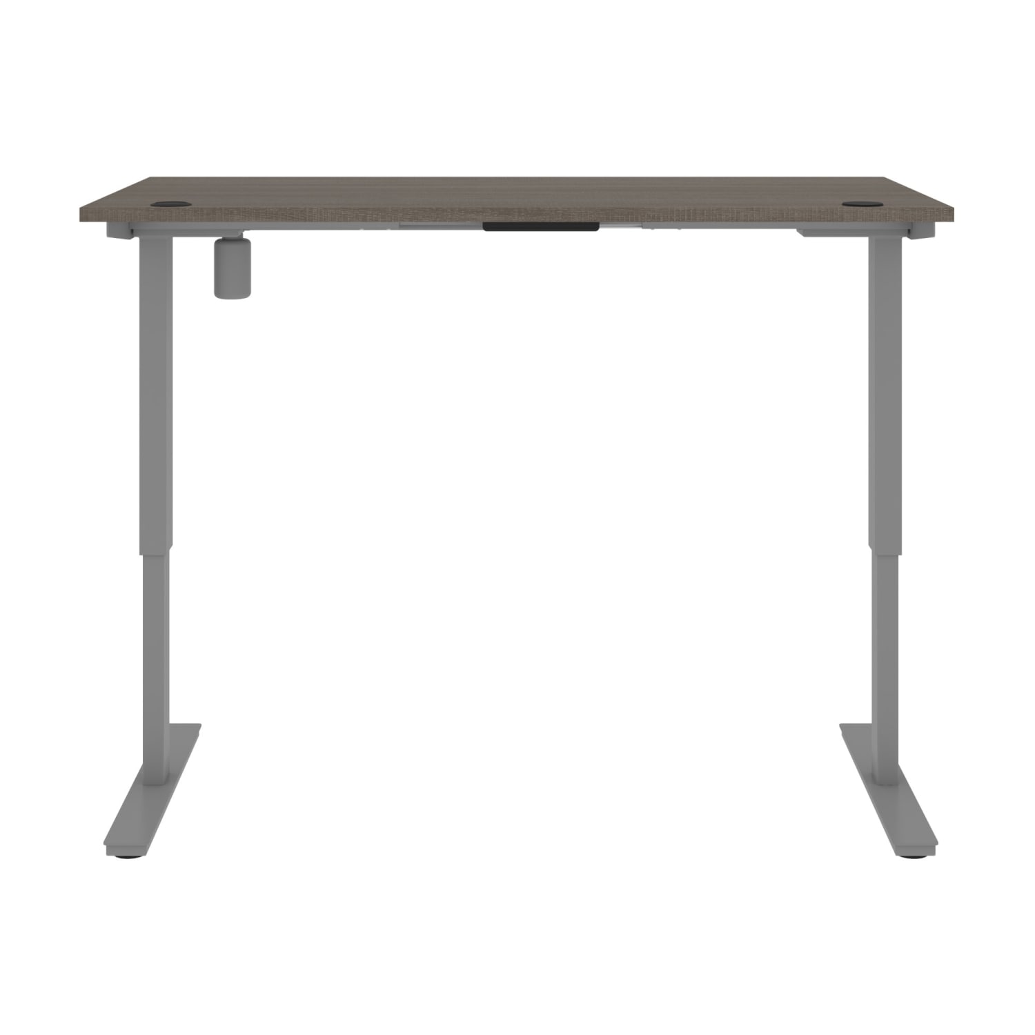 Bestar Upstand Electric 72inW Standing Desk, Bark Gray - Image 6