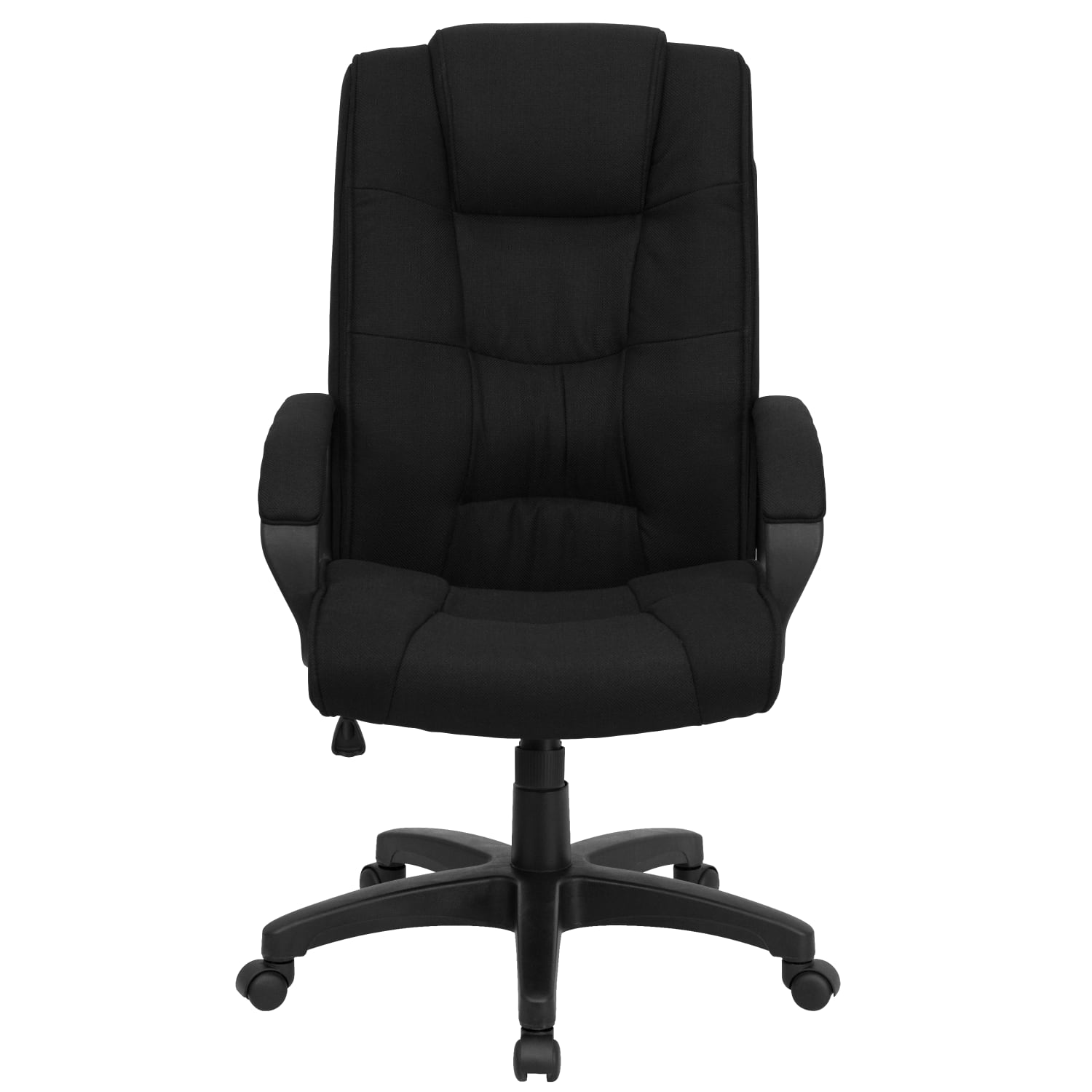 Flash Furniture MultiLine Stitch Fabric HighBack Executive Office Chair Black PopularChairscom Flash Furniture Multi Line Stitch Fabric High Back Executive Office Chair Black PopularChairscom