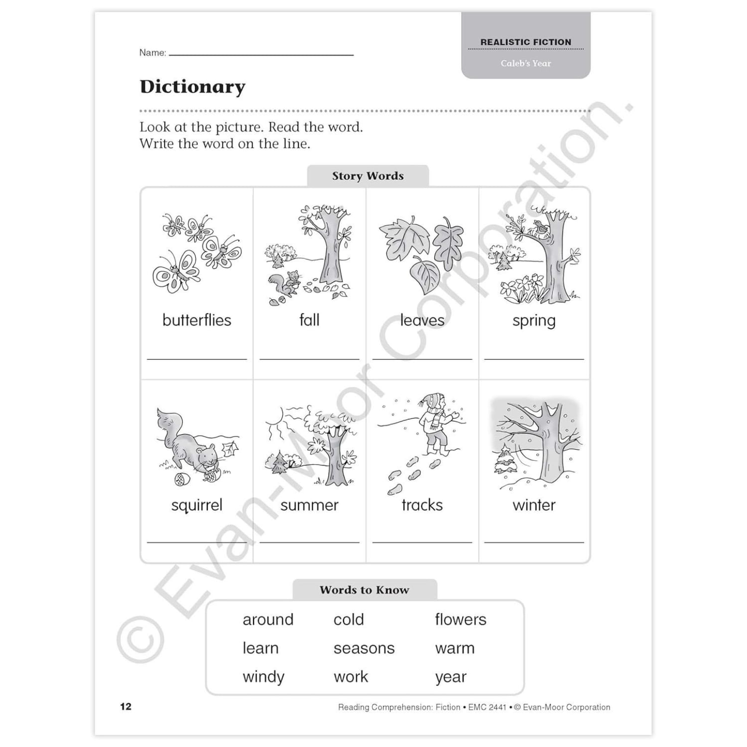 Evan-Moor Educational Publishers Reading Comprehension: Fiction, Grade 1 - Image 5