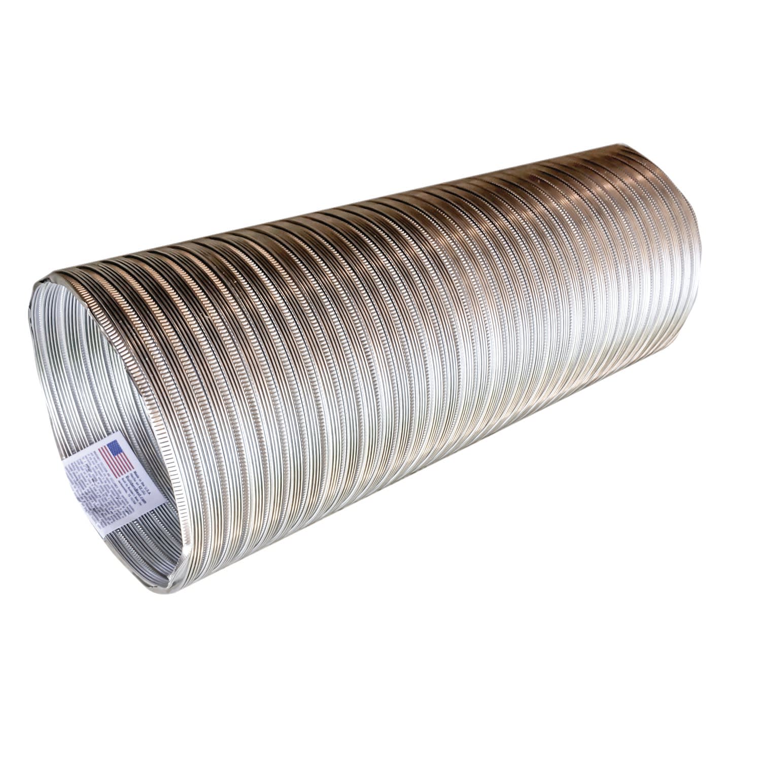 Builders Best 6in x 8ft Semi-Rigid Aluminum Duct, Silver, BDB111586 - Image 3