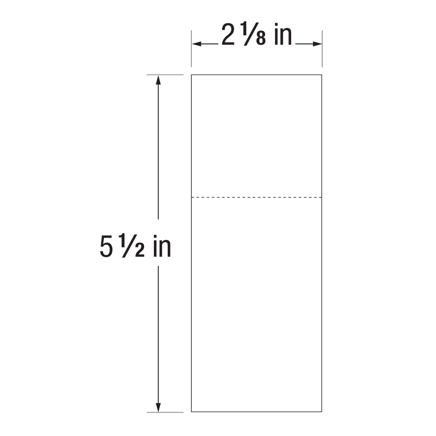 Office Depot Brand Inkjet/Laser Tickets, 5 1/2in x 2 1/8in, Bright White, Pack Of 440 - Image 5