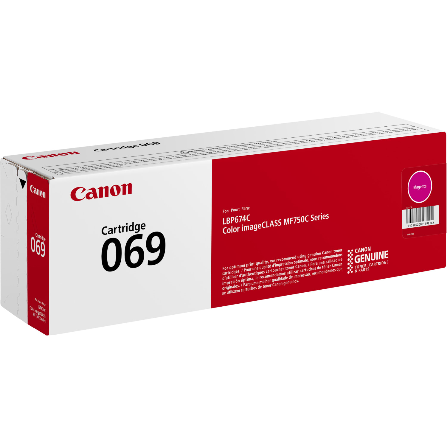Canon 69 Toner Magenta Cartridge, 5092C001 - Image 3