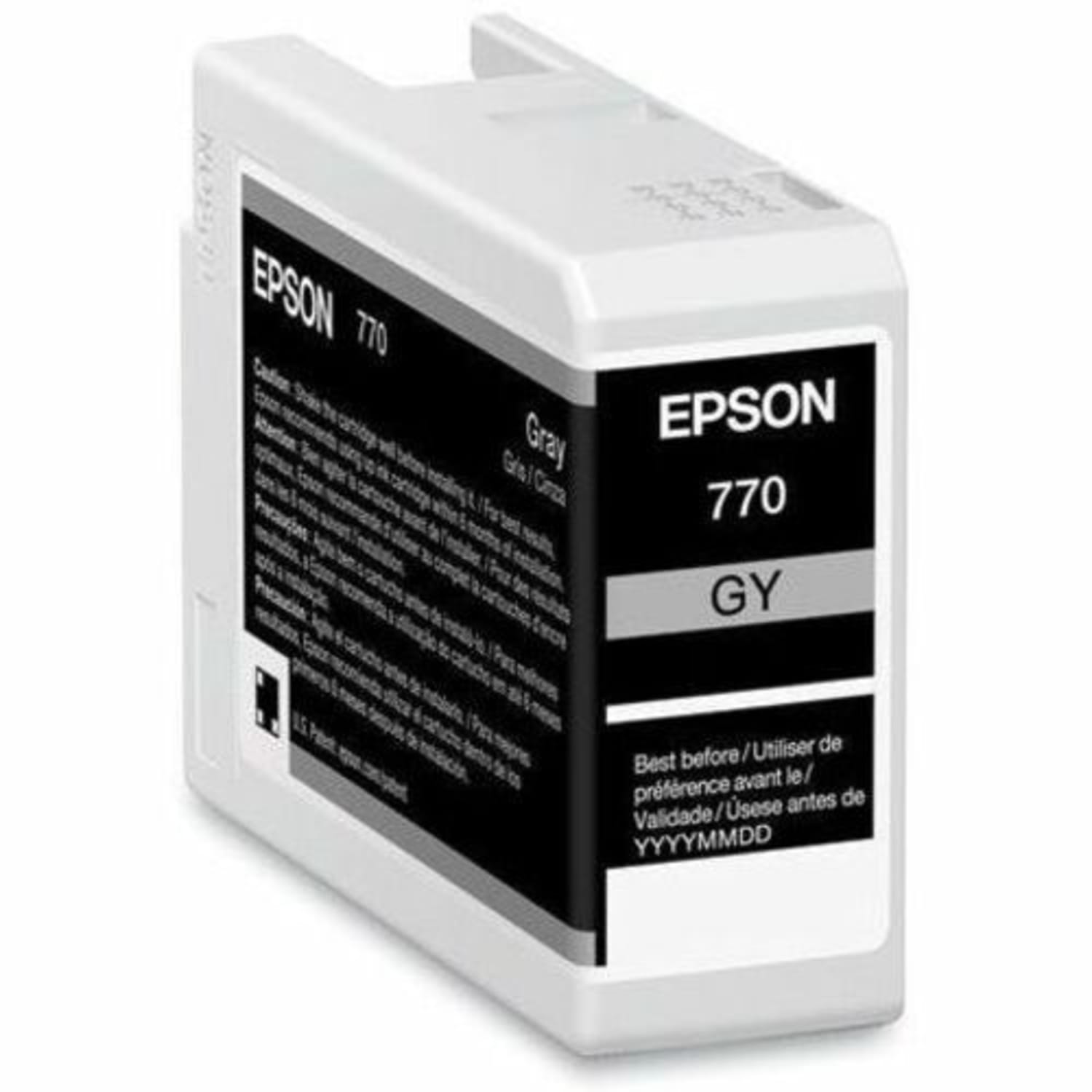 Epson UltraChrome PRO 770 Original Inkjet Ink Cartridge - Gray Pack - Inkjet