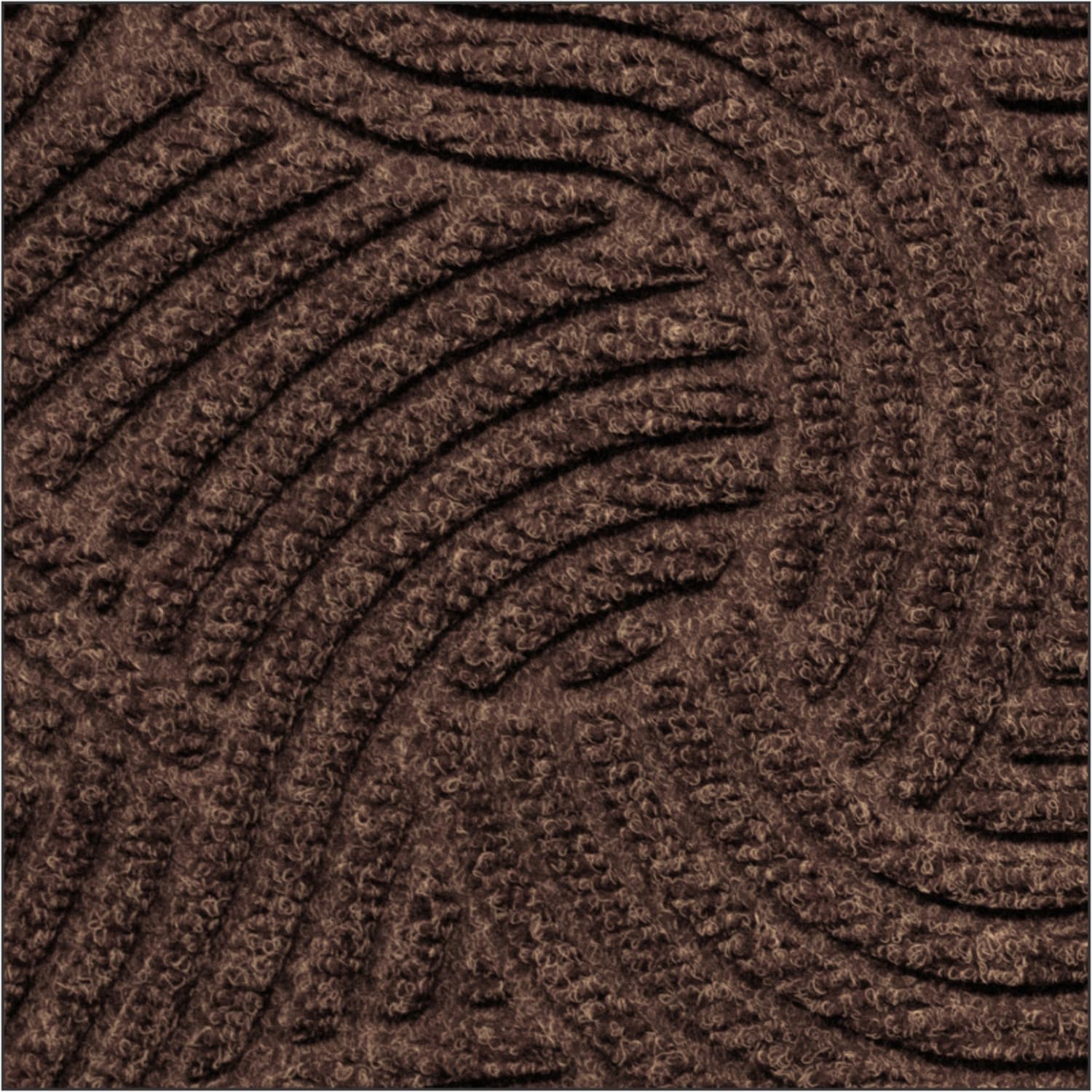 Waterhog Plus Swirl Floor Mat, 48in x 96in, Chestnut Brown - Image 3