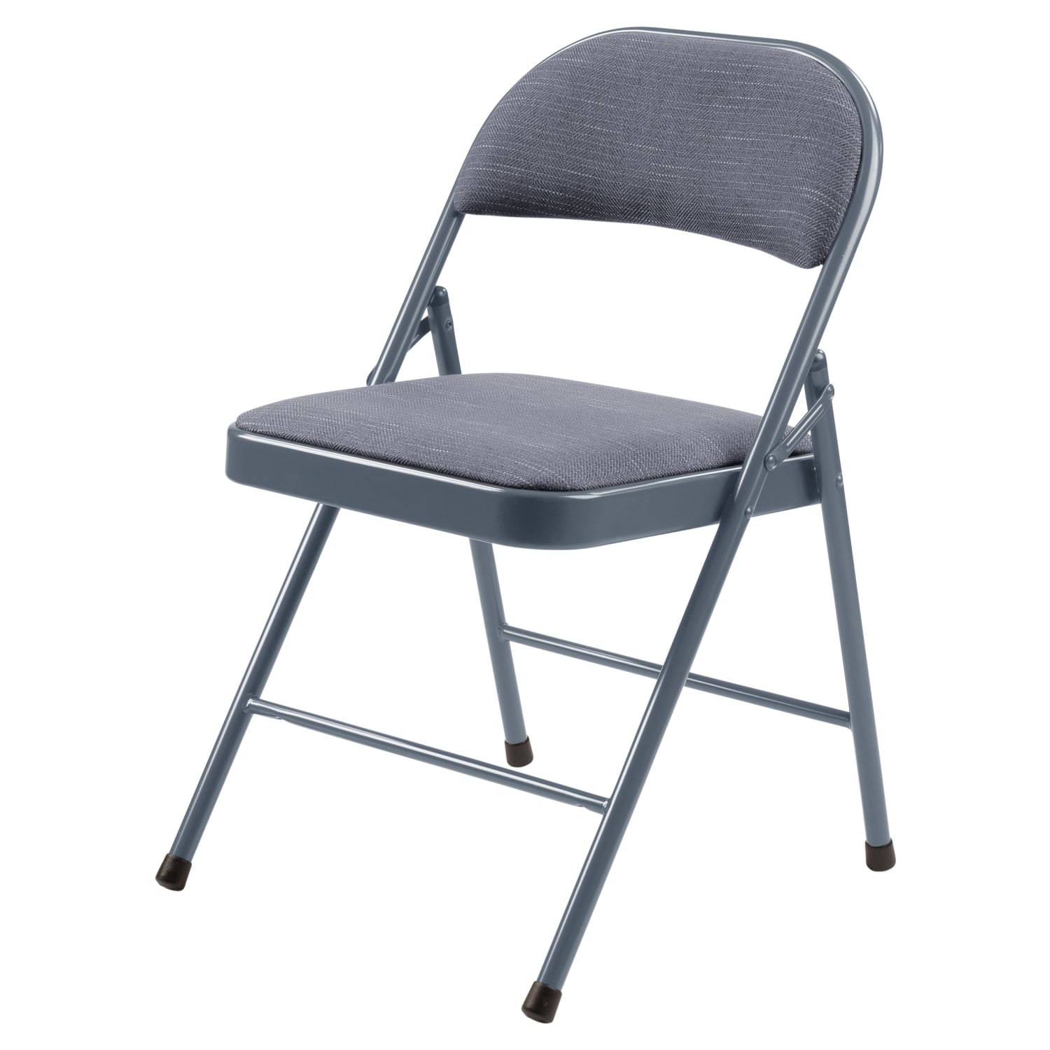 National Public Seating Commercialine 970 Series Fabric Upholstered Folding Chairs Star Trail Blue Pack Of 4 Chairs PopularChairscom