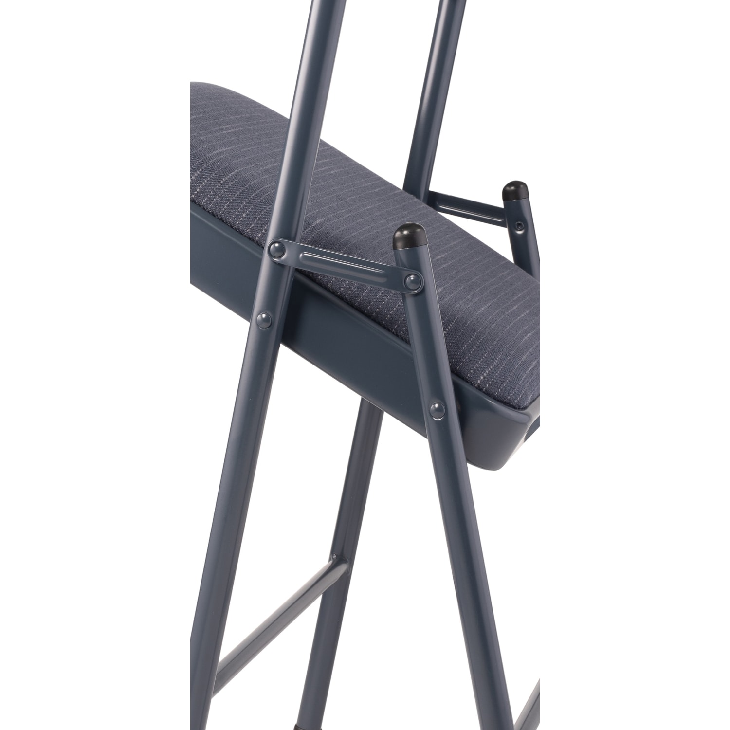 National Public Seating Commercialine 970 Series Fabric Upholstered Folding Chairs Star Trail Blue Pack Of 4 Chairs PopularChairscom