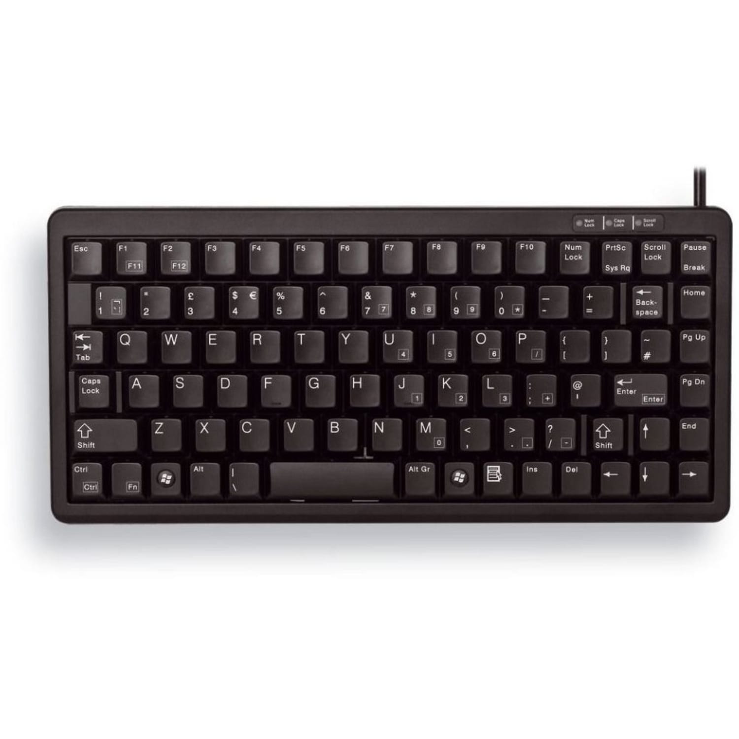 CHERRY G84-4100 Compact Keyboard, Black, G844100LCAUS2 - Image 4