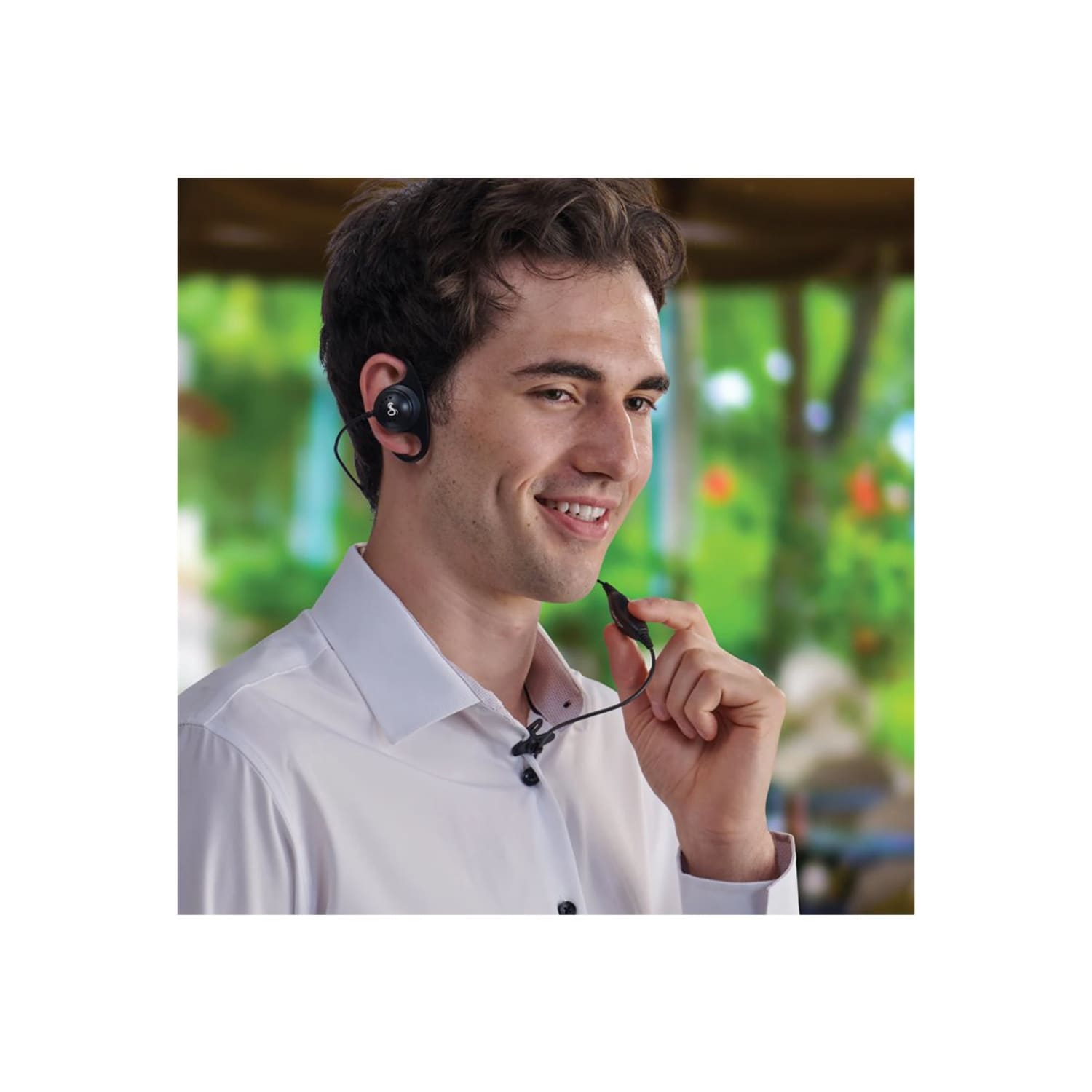 Cobra D-Style Earpiece for Cobra Performa 400/450 2-Way Handheld Business Radios & Select Non-Cobra Devices, Black - Image 3