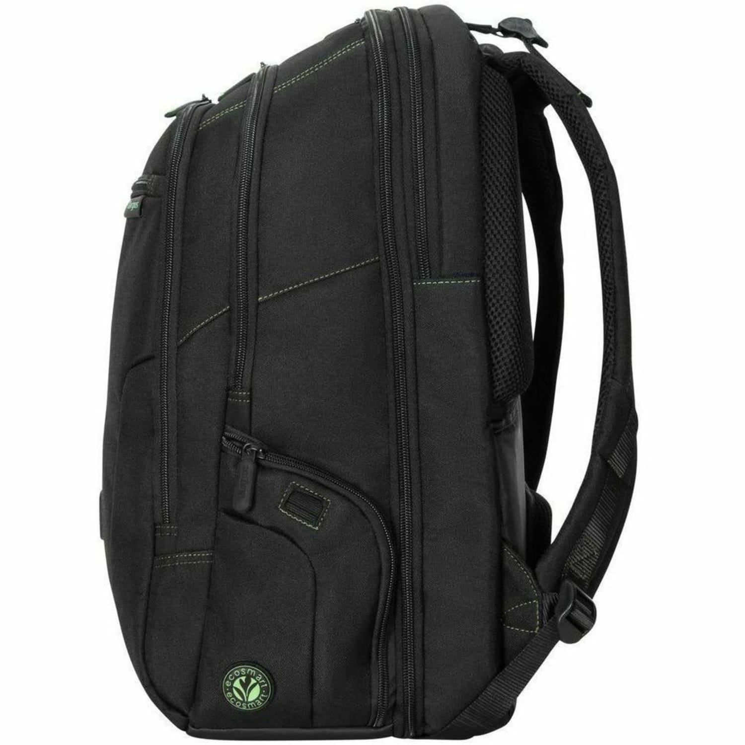 Targus Spruce EcoSmart Backpack With 17in Laptop Pocket, 41.6% Recycled, Black - Image 3