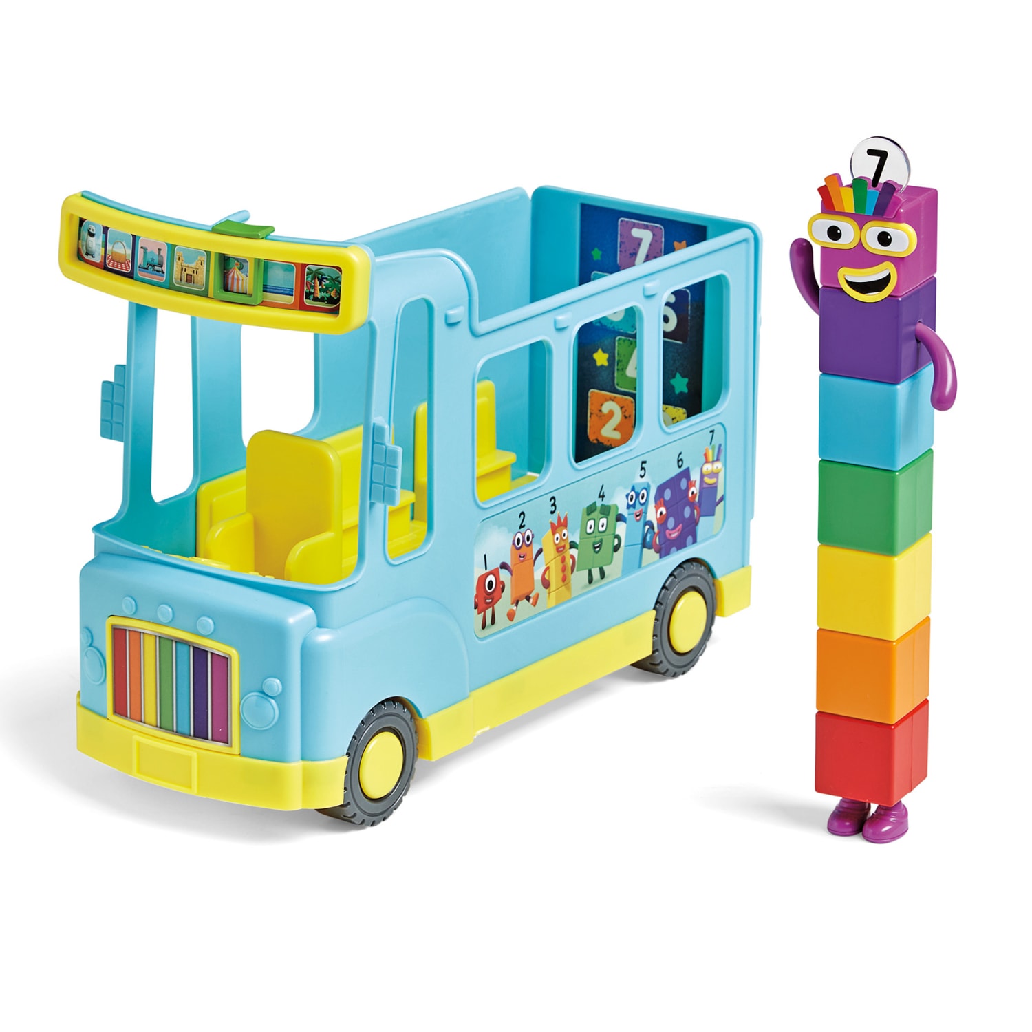 Hand2Mind Numberblocks Rainbow Counting Bus, Multicolor, Grades Pre-K - 1 - Image 6