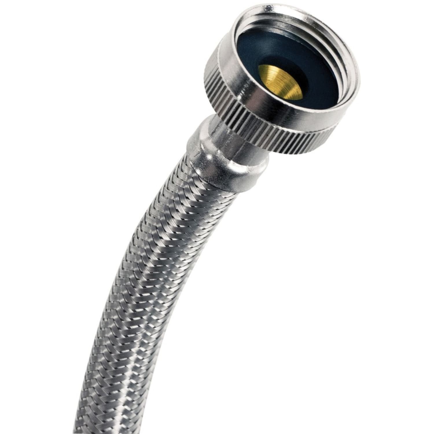 Certified Appliance Accessories Braided Stainless Steel Washing Machine Hose - 60in - Silver, Stainless Steel - Stainless Steel, Vinyl, Polyvinyl Chloride (PVC), Polyester, Brass - 1 - Image 4