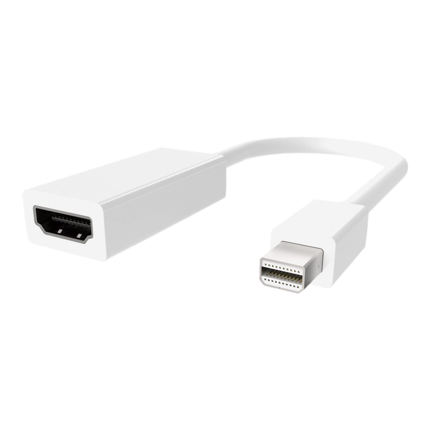 Belkin Mini DisplayPort Male To HDMI Female Adapter, White, BKNF2CD021EB - Image 3