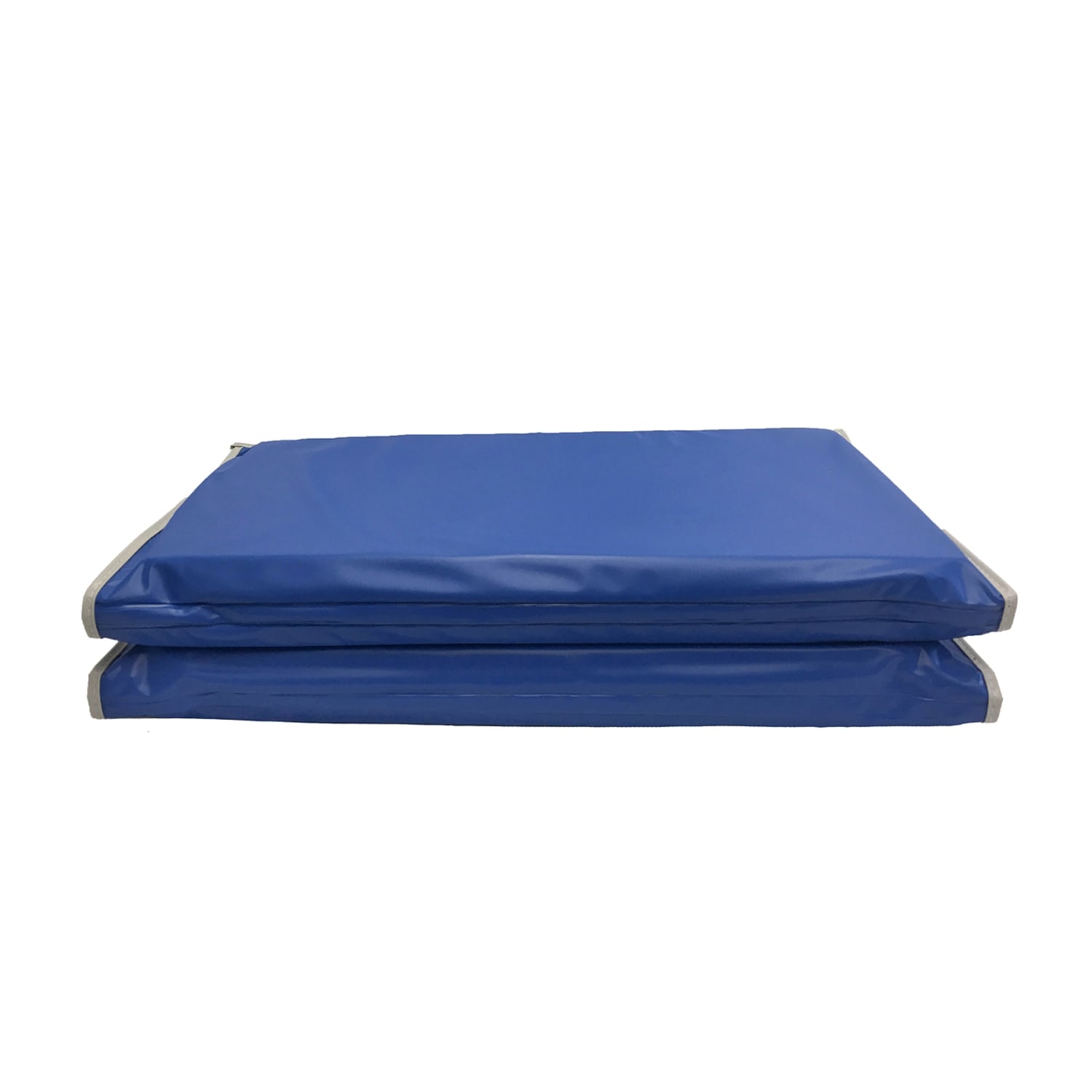 KinderMats Basic KinderMat, 1inH x 45inW x 19inD, Red/Blue/Gray, Pack Of 2 Mats - Image 4