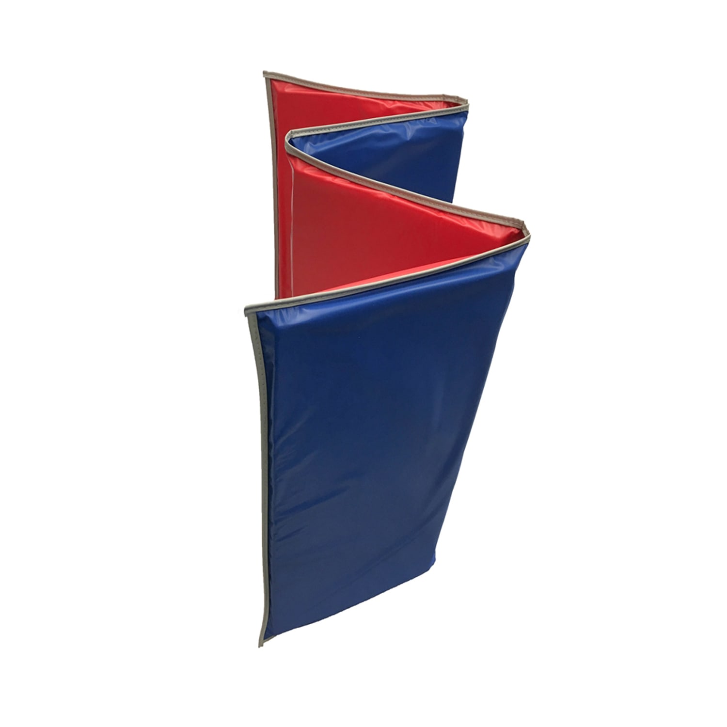 KinderMats Basic KinderMat, 1inH x 45inW x 19inD, Red/Blue/Gray, Pack Of 2 Mats - Image 6
