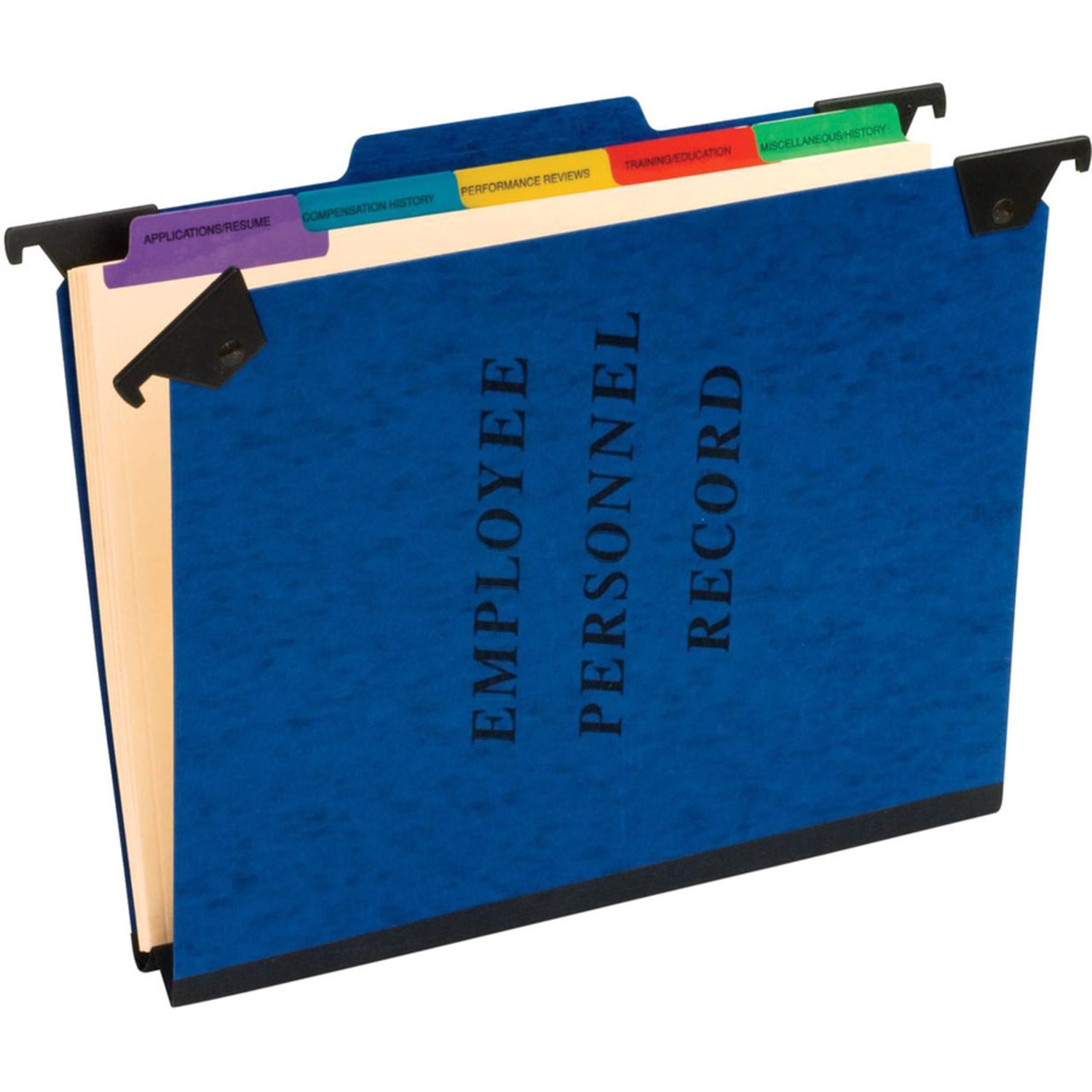 Pendaflex Hanging-Style Personnel File Folder, 2in Expansion, 9-1/2in x 11-3/4in, Letter Size, Blue - Image 5