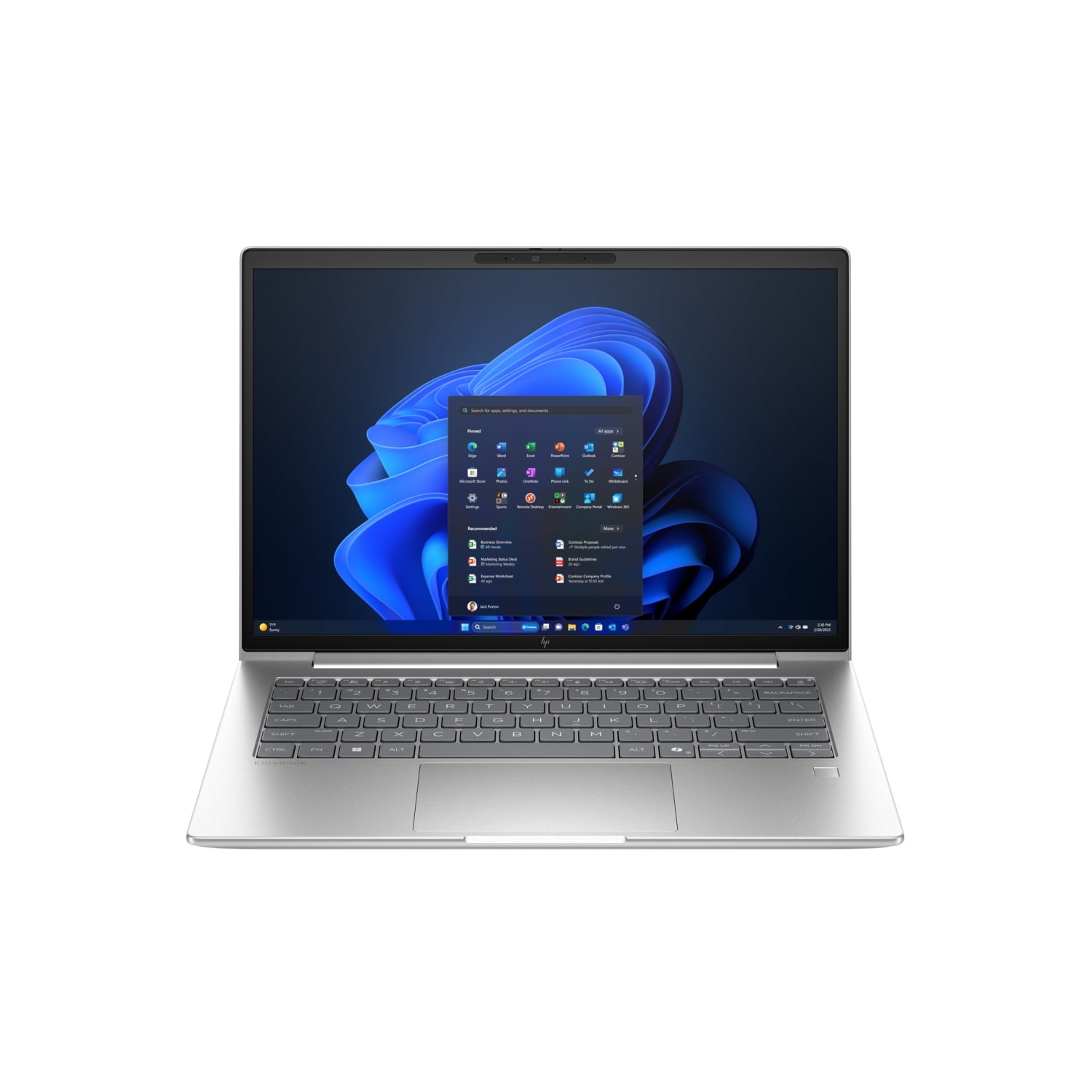 HP EliteBook 6 G1i Notebook AI - 177-degree hinge design - Intel Core Ultra 7 - 255U / up to 5.2 GHz - Intel Graphics - 16 GB RAM- BD5Z0UT#ABA