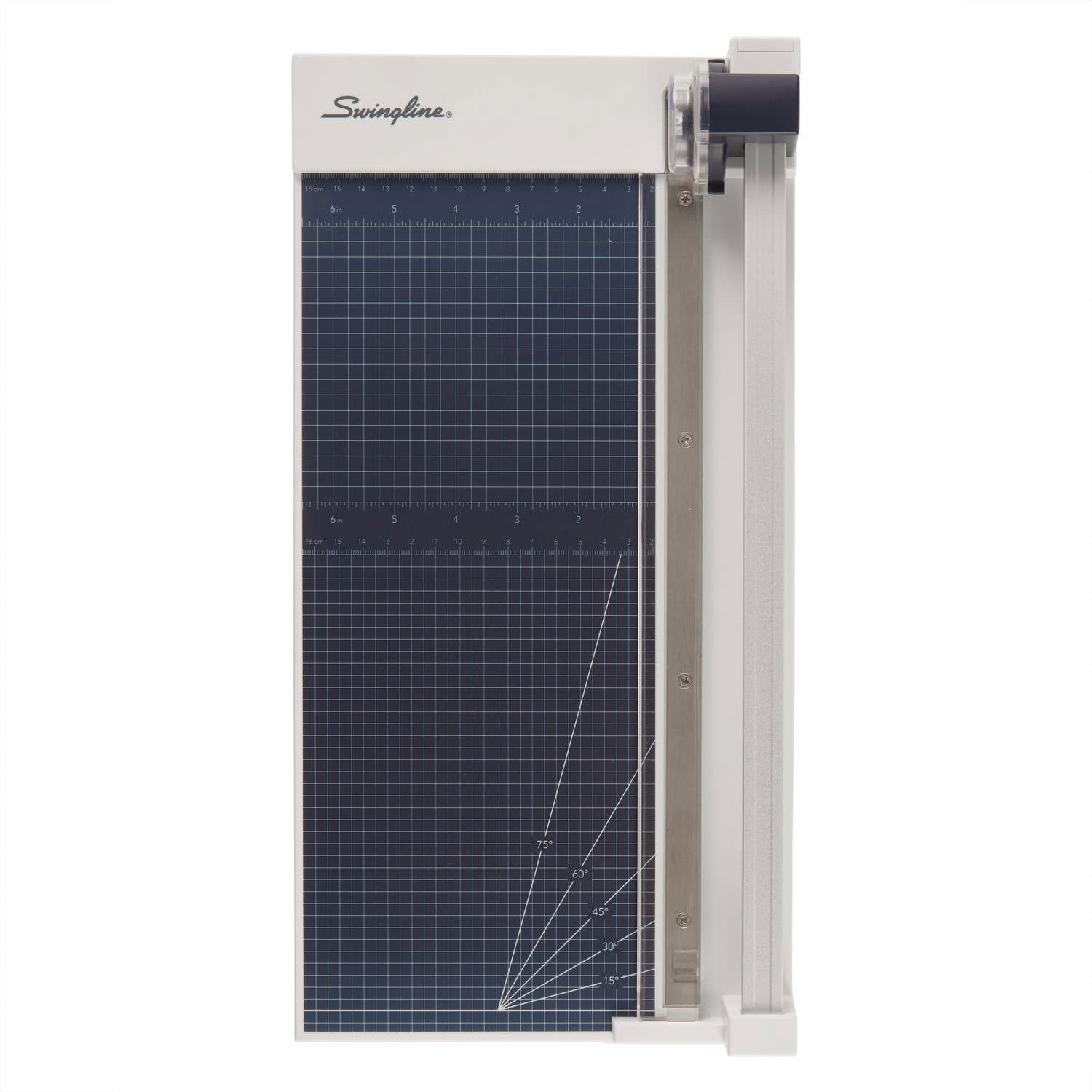Swingline ClassicCut Rotary Trimmer, 17-7/16inH x 8-7/8inW x 3-7/8inD, Silver - Image 4