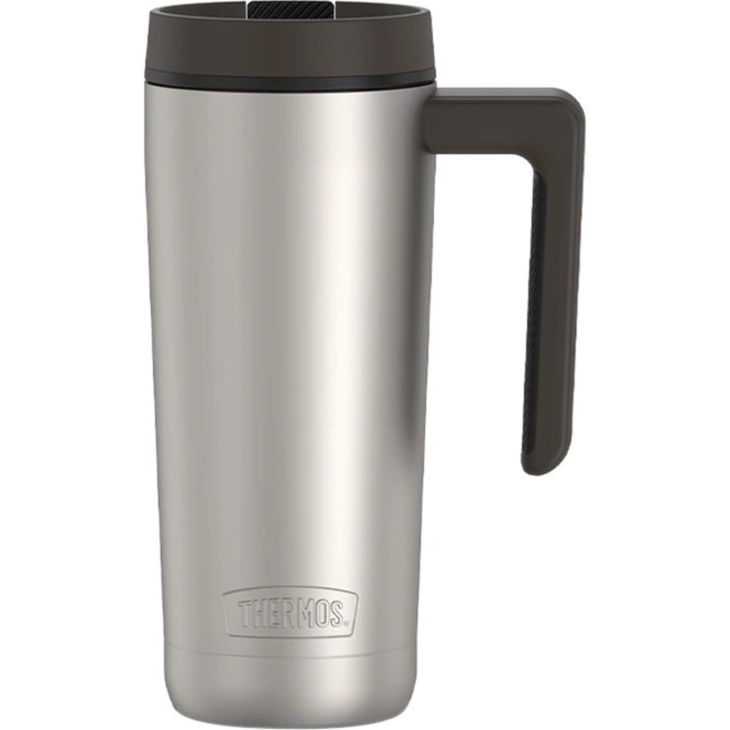 Thermos GUARDIAN Stainless Steel Mug 18oz - 18 fl oz - Slide Lid Closure - Matte Steel - Stainless Steel - Coffee, Cold Drink - Image 3
