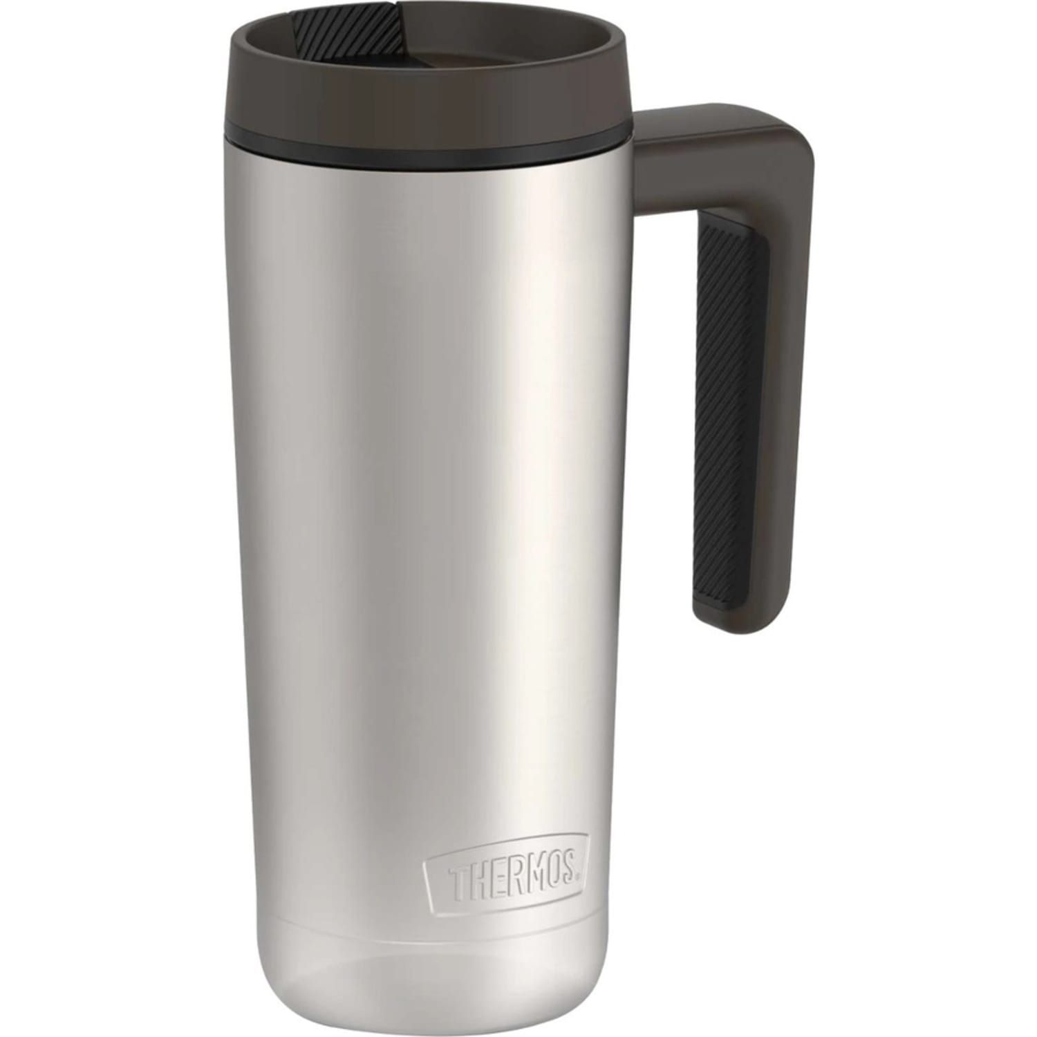 Thermos GUARDIAN Stainless Steel Mug 18oz - 18 fl oz - Slide Lid Closure - Matte Steel - Stainless Steel - Coffee, Cold Drink - Image 5