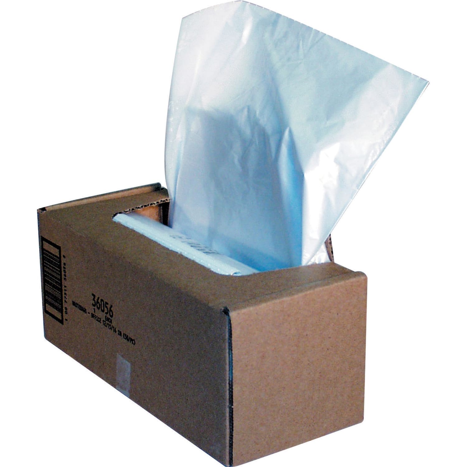 Fellowes Powershred Waste Bags, White, Carton Of 50 Bags - Image 4
