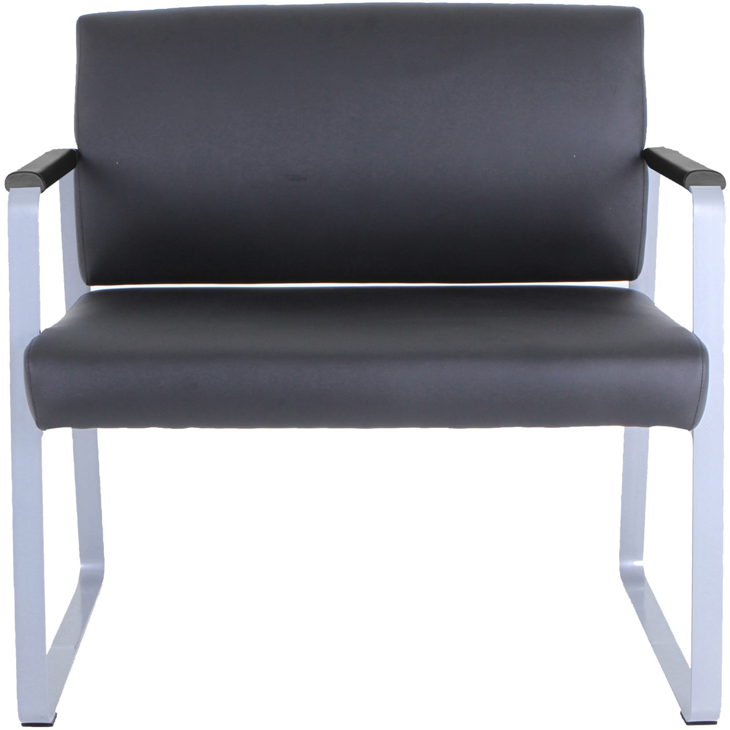 Lorell Healthcare Seating Bariatric Guest Chair, Black - Image 3