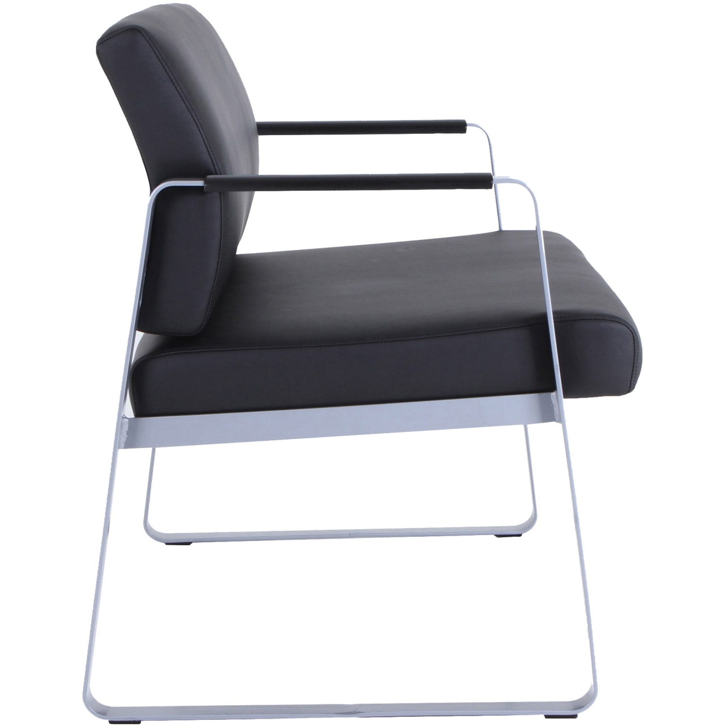 Lorell Healthcare Seating Bariatric Guest Chair, Black - Image 6
