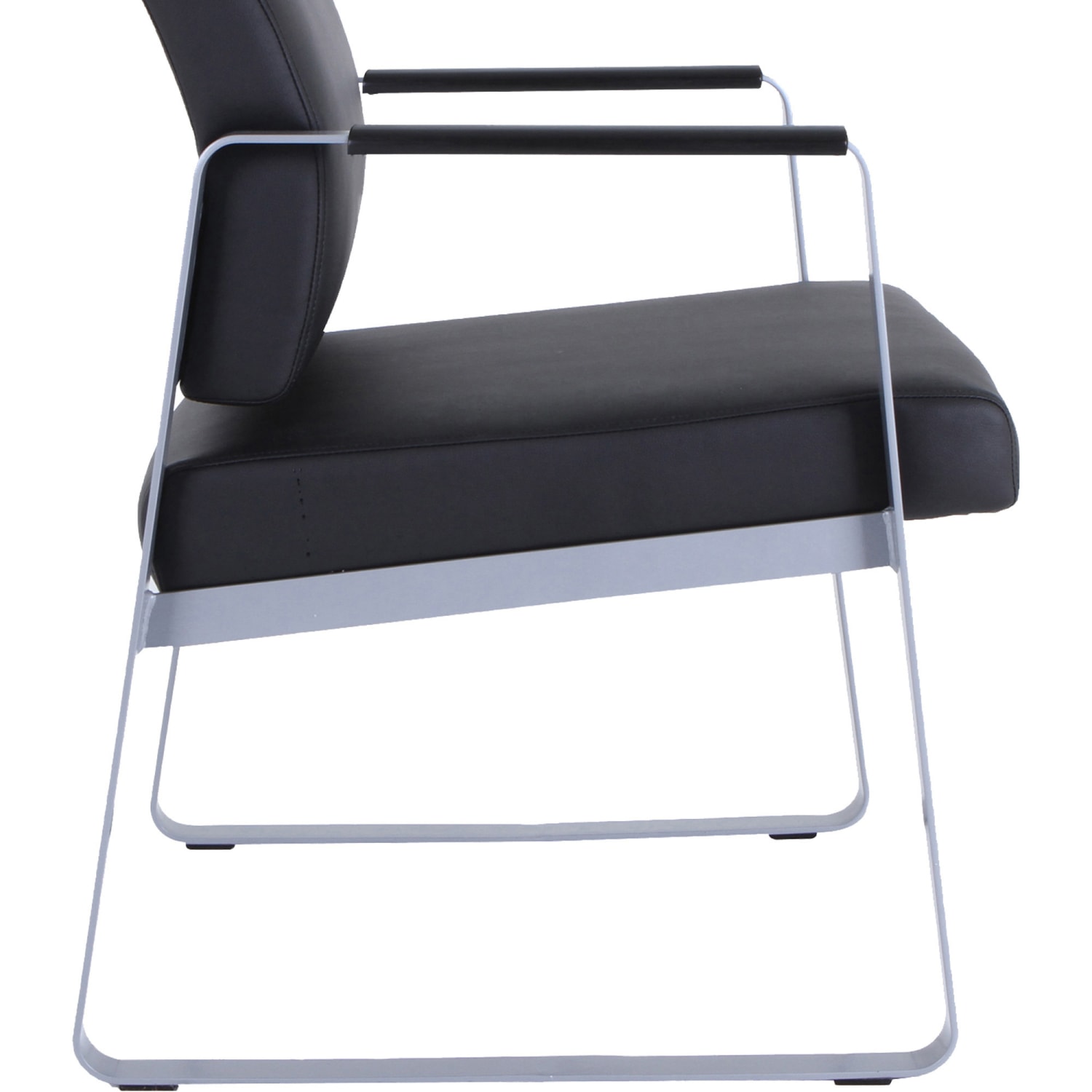 Lorell Healthcare Seating Bariatric Guest Chair, Black - Image 7