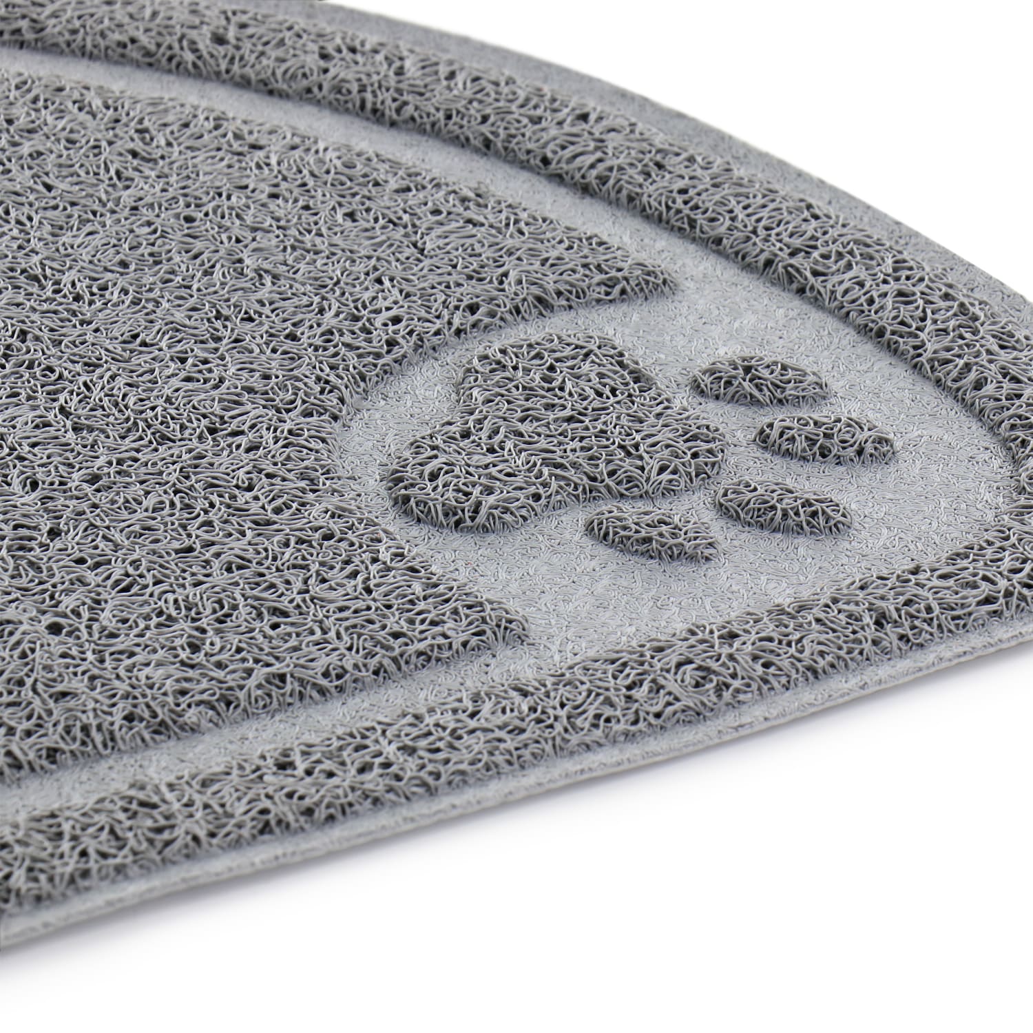 Gibson Home Pet Elements Paw Print Place Mat, 14-1/4in x 23-5/8in, Gray - Image 5