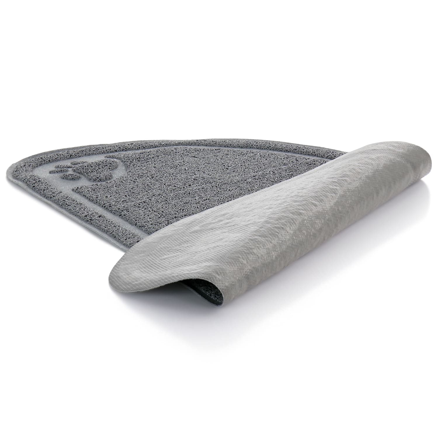 Gibson Home Pet Elements Paw Print Place Mat, 14-1/4in x 23-5/8in, Gray - Image 6