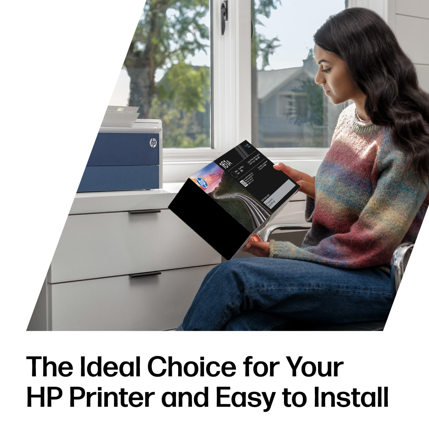 HP 161A Black Original LaserJet Toner Cartridge - Image 4