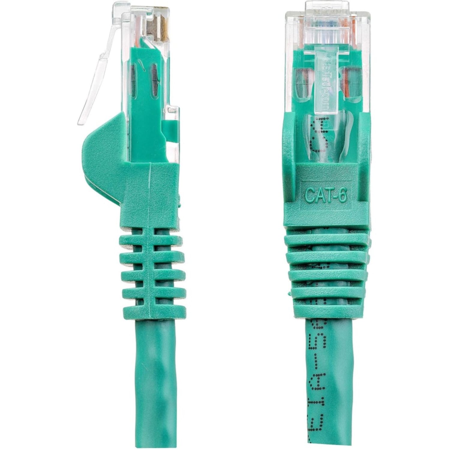 StarTech.com 1ft Green Cat6 Patch Cable with Snagless RJ45 Connectors - Short Ethernet Cable - 1 ft Cat 6 UTP Cable - N6PATCH1GN - Image 3