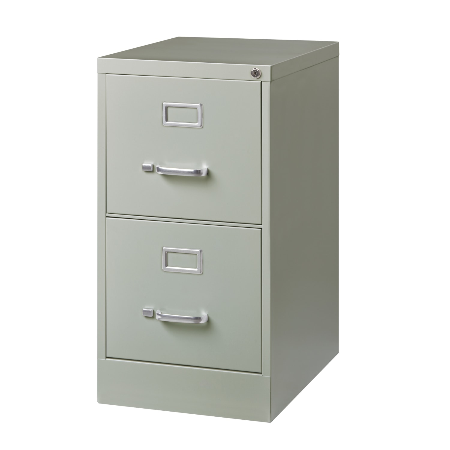 Hirsh 22inD Vertical 2-Drawer File Cabinet, Light Gray - Image 4