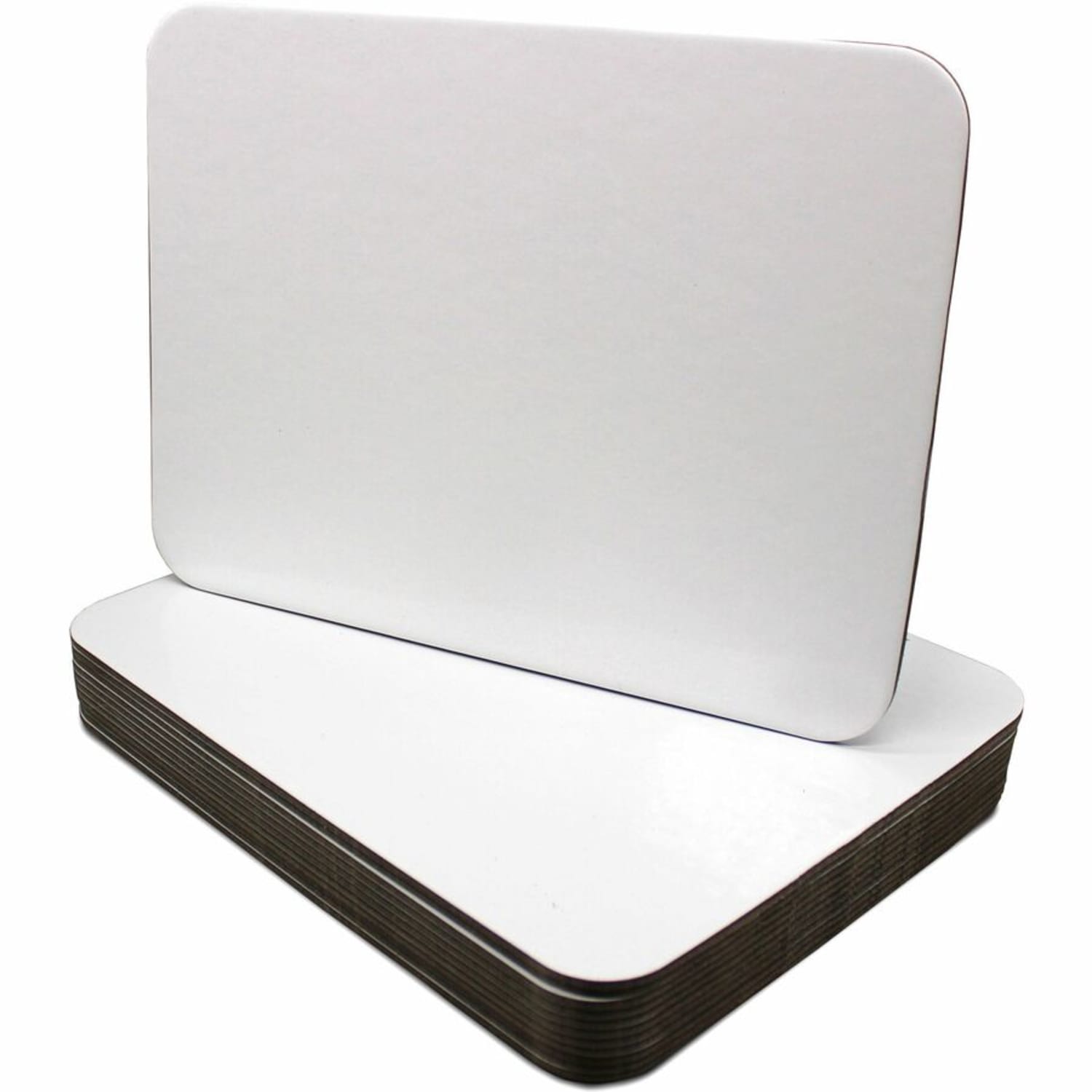 Flipside Magnetic Dry-Erase Boards, 9in x 12in, White, Pack Of 12 - Image 4
