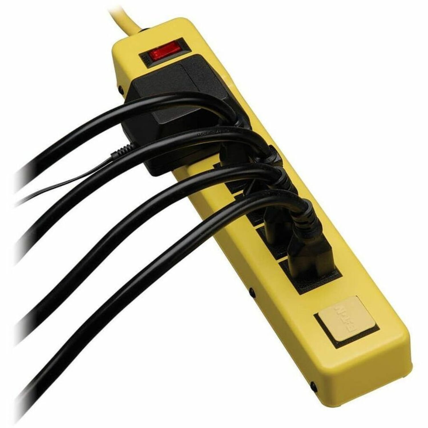 Eaton Tripp Lite Series Safety Power Strip 120V 5-15R 6 Outlet Metal 6ft Cord OSHA - Power strip - 15 A - TLM626NS - Image 4